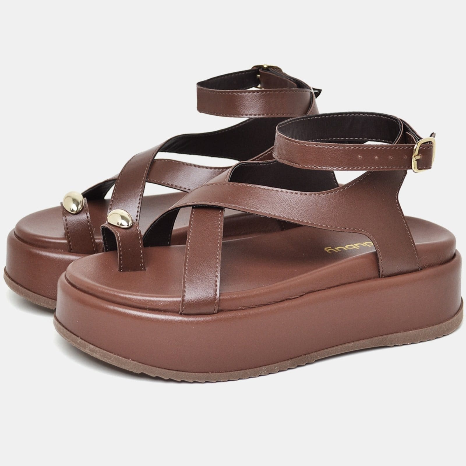 Papete Sandália Plataforma Feminina DUBUY 2090FG