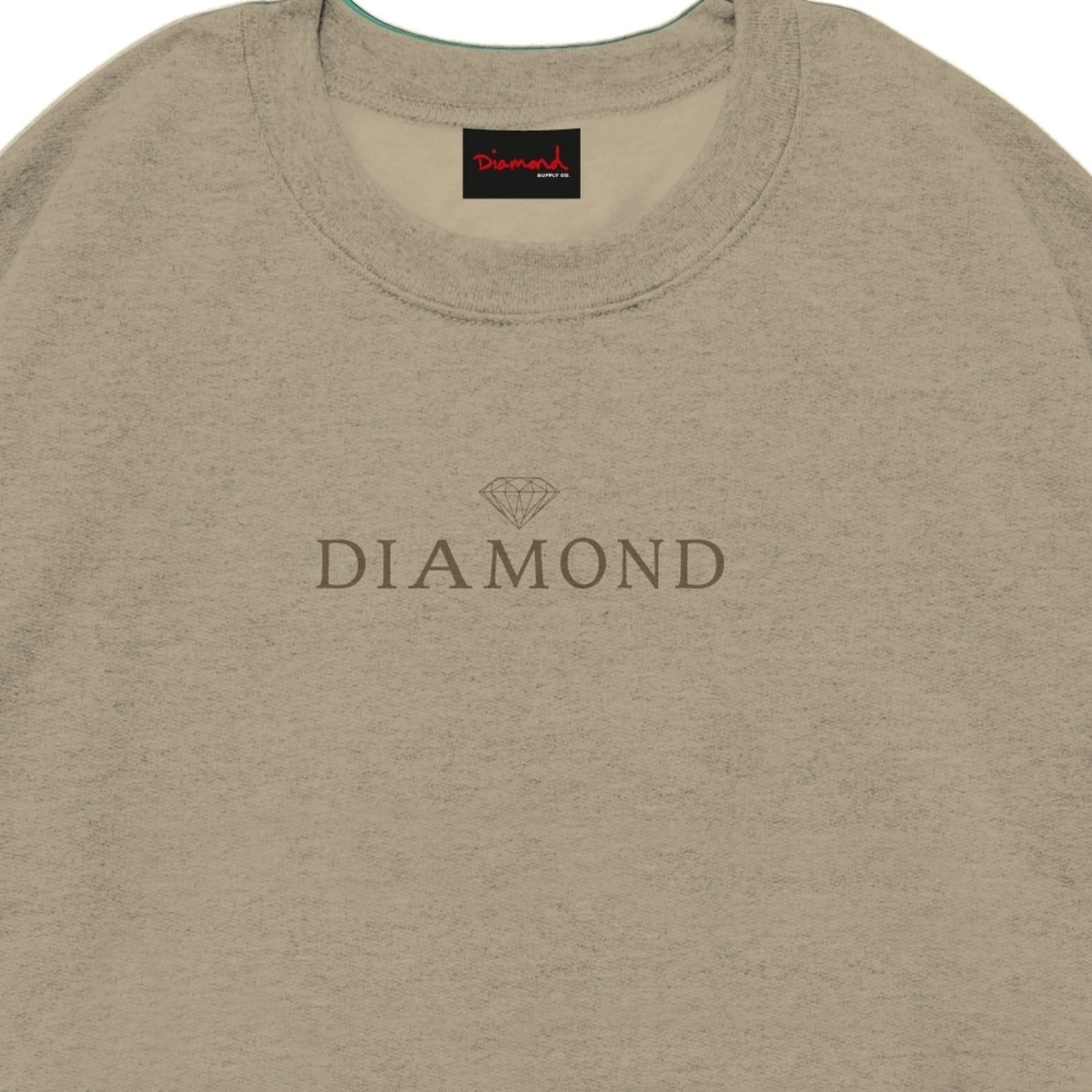 Vista 2 Moletom Diamond Classic Crew Neck Diamond bege