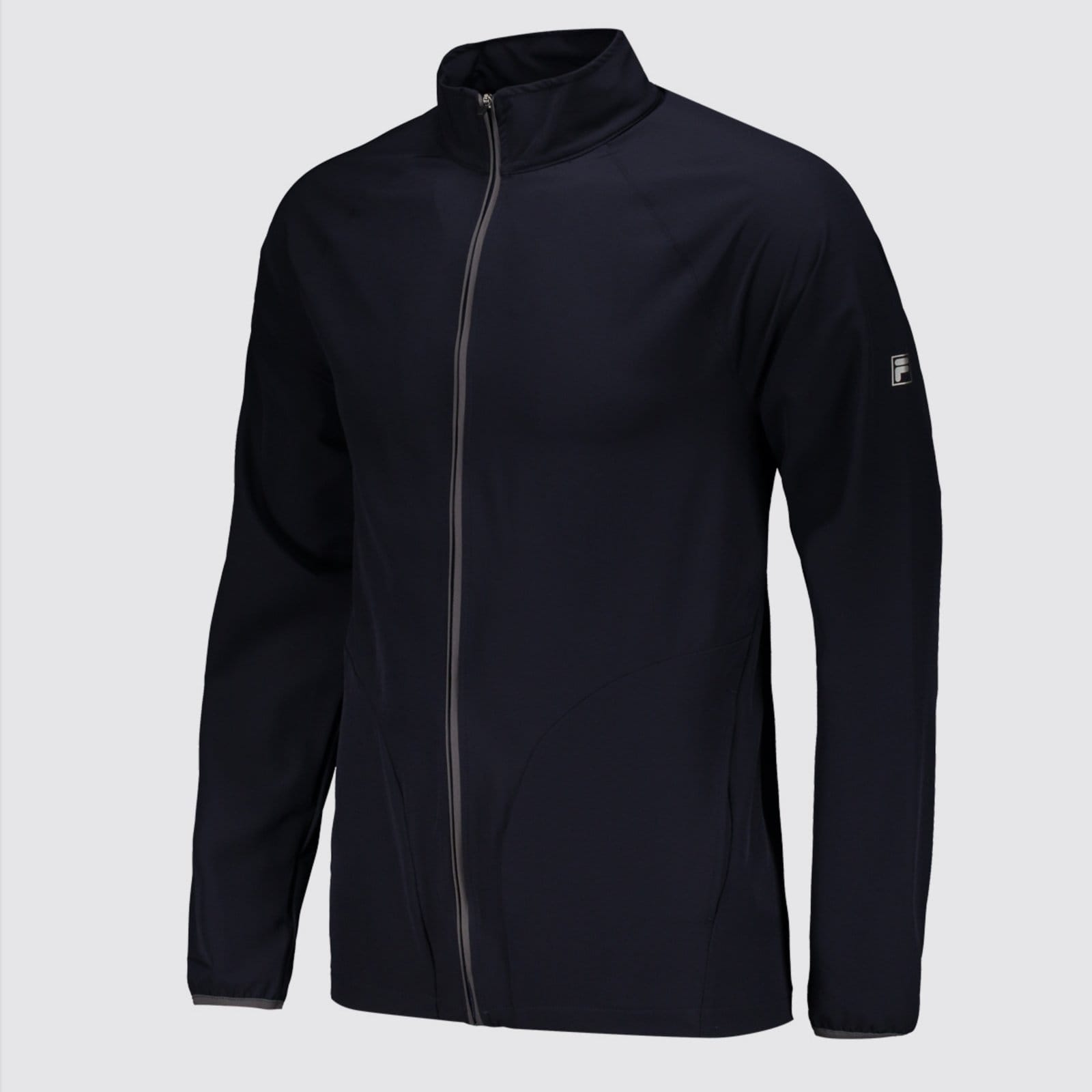 Vista 2 Jaqueta Fila Essential Floating Marinho e Grafite Fila azul marinho