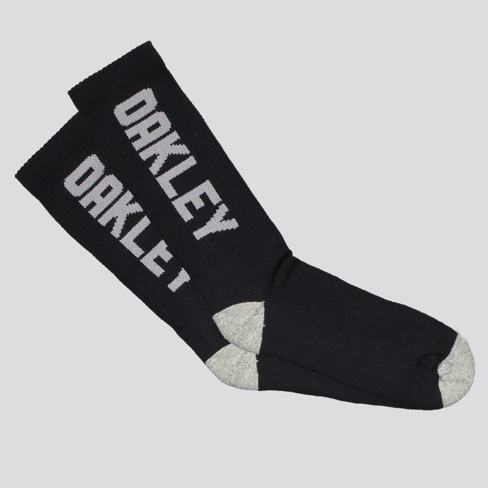 Meia Oakley Crew Urban Preta