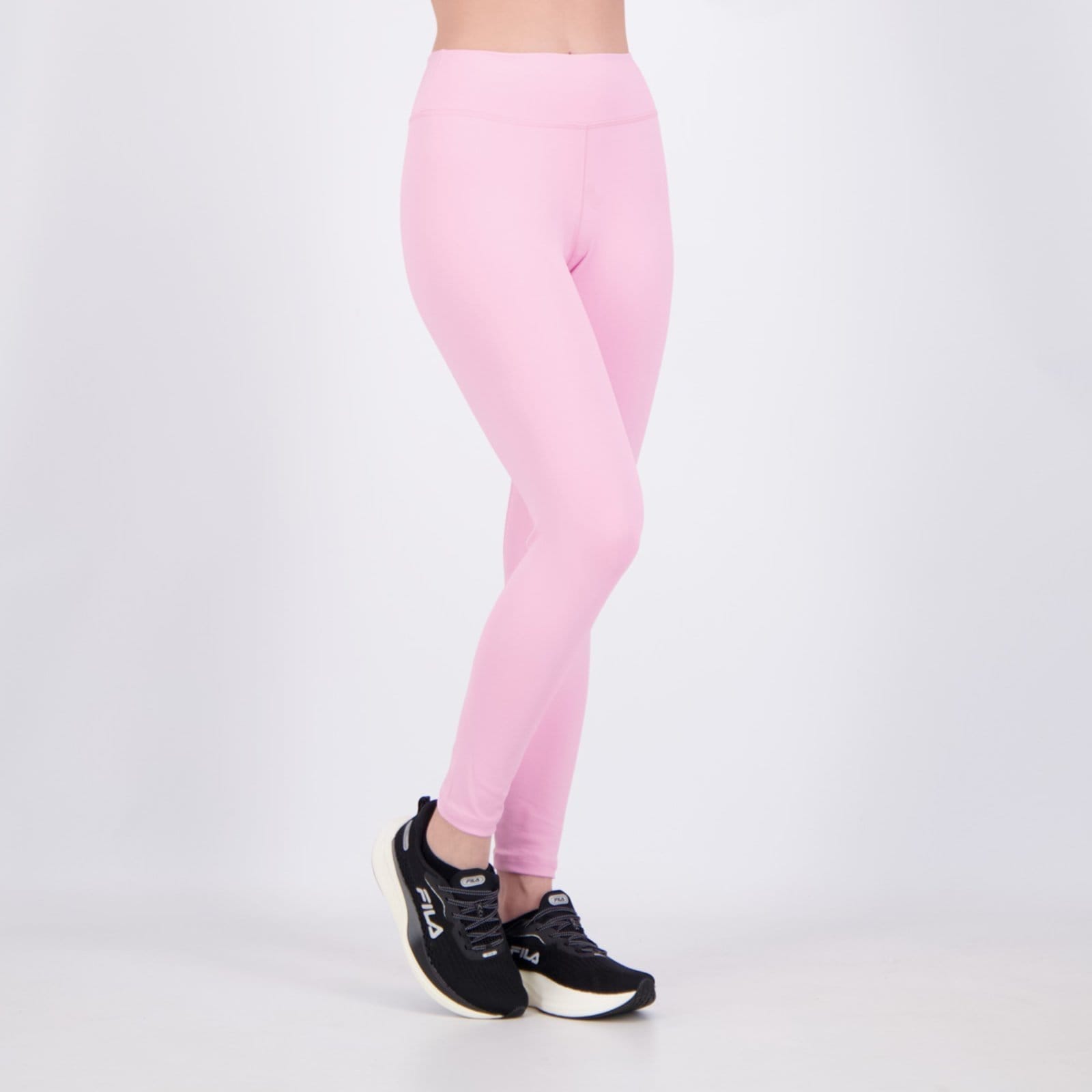 Vista 2 Calça Legging Fila Flat Life II Feminina Safira Fila rosa