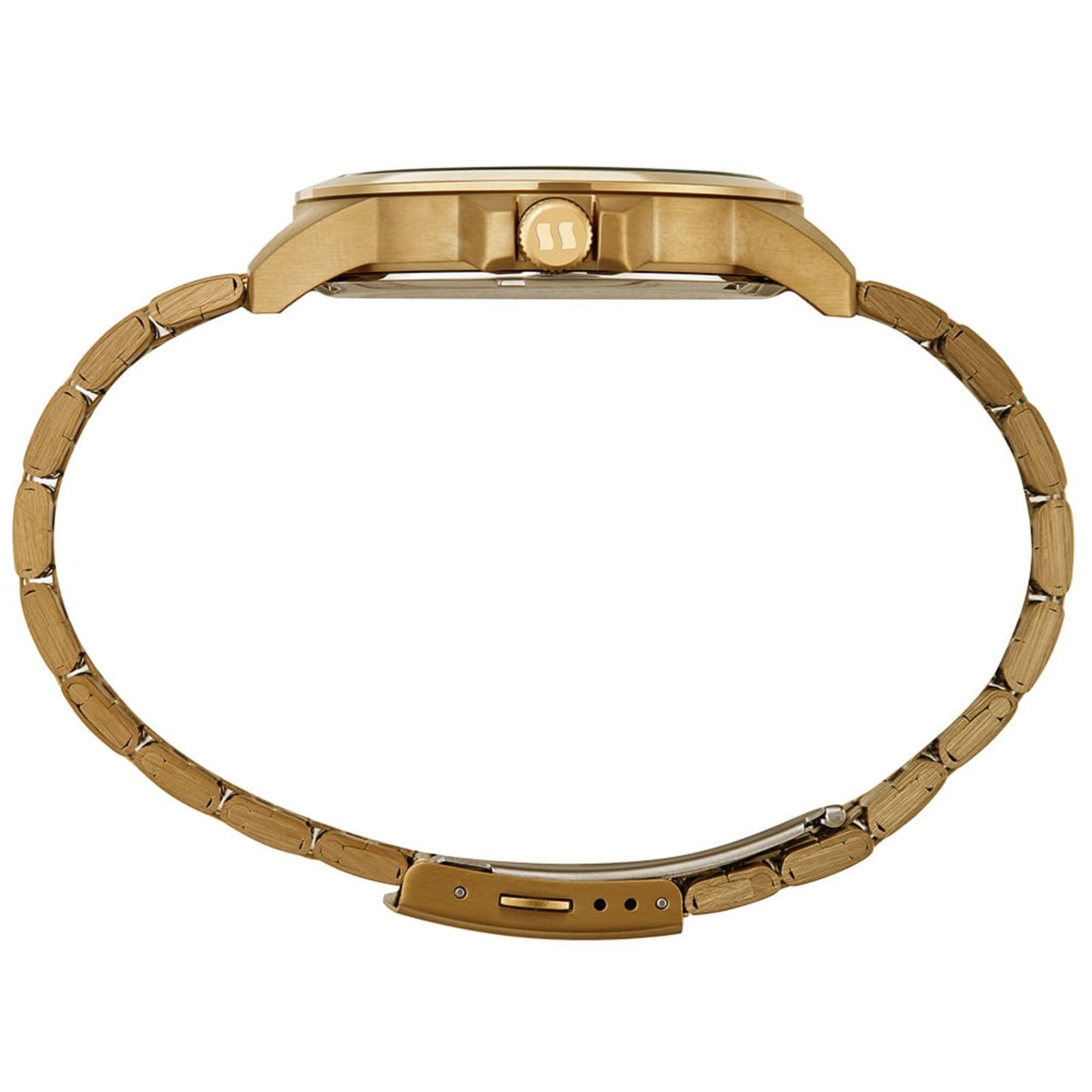 Vista 2 Relógio Masculino Seculus Analógico Preto Seculus dourado