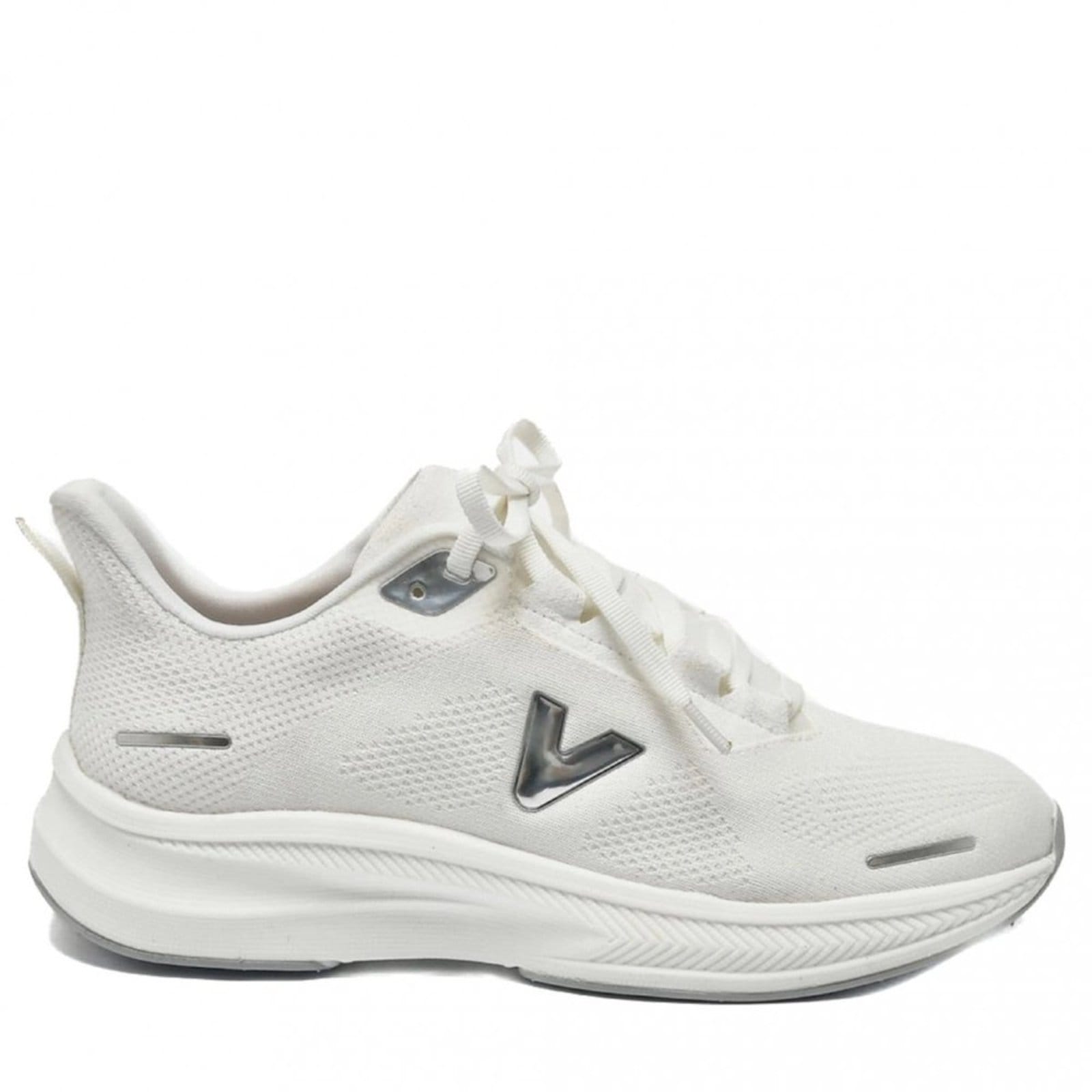 Vista principal Tênis Feminino Casual Via Marte Knit 263-001 Via Marte VIA MARTE branco