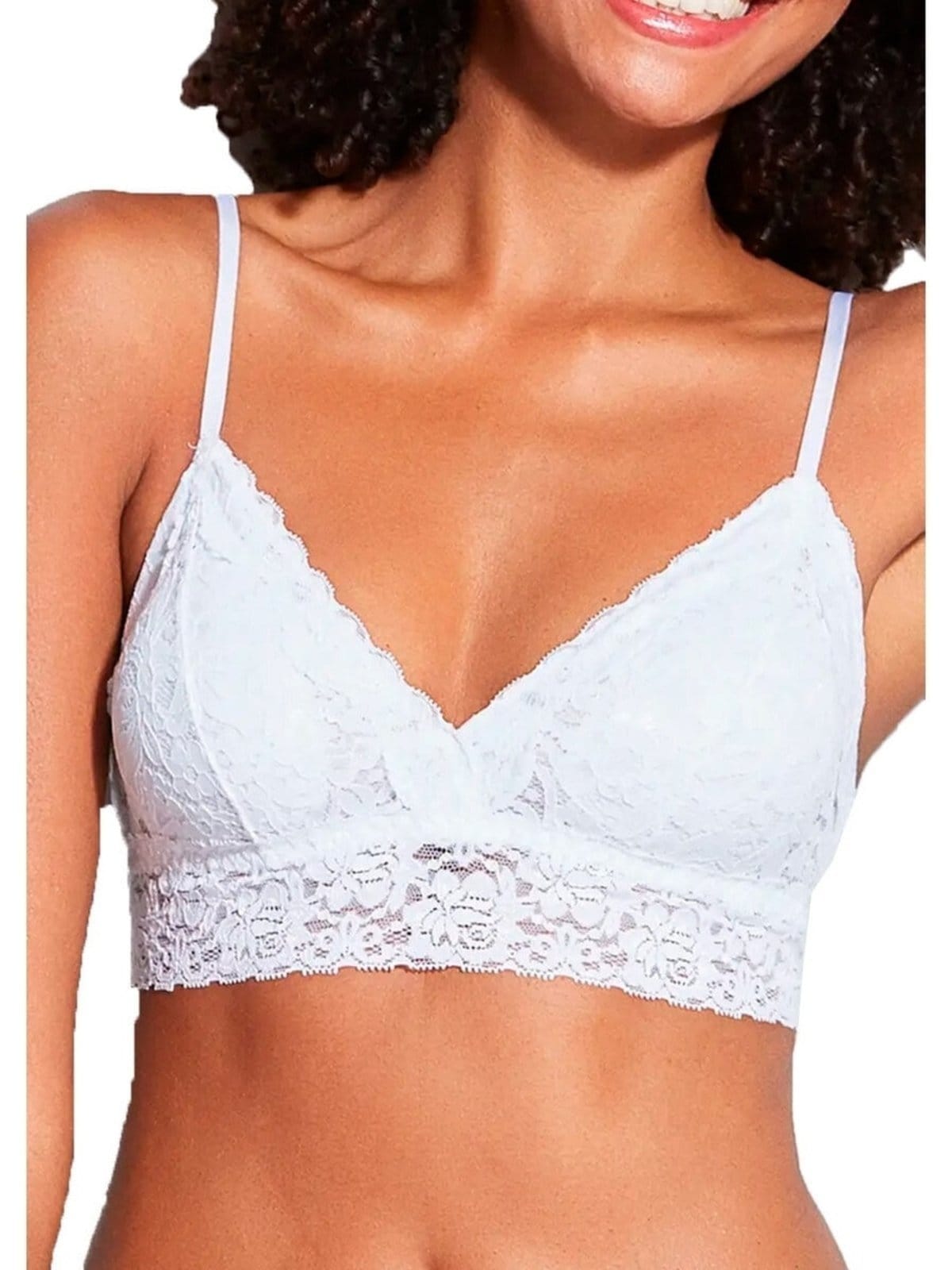 Vista 2 Kit com 2 Top sem Aro com Bojo Removível Hope L12273 Hope branco