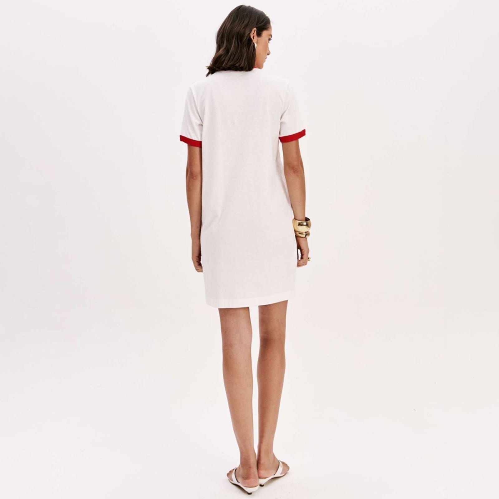 Vista 2 Vestido Lança Perfume T Dress Pr26 Off White Feminino Lança Perfume amarelo white