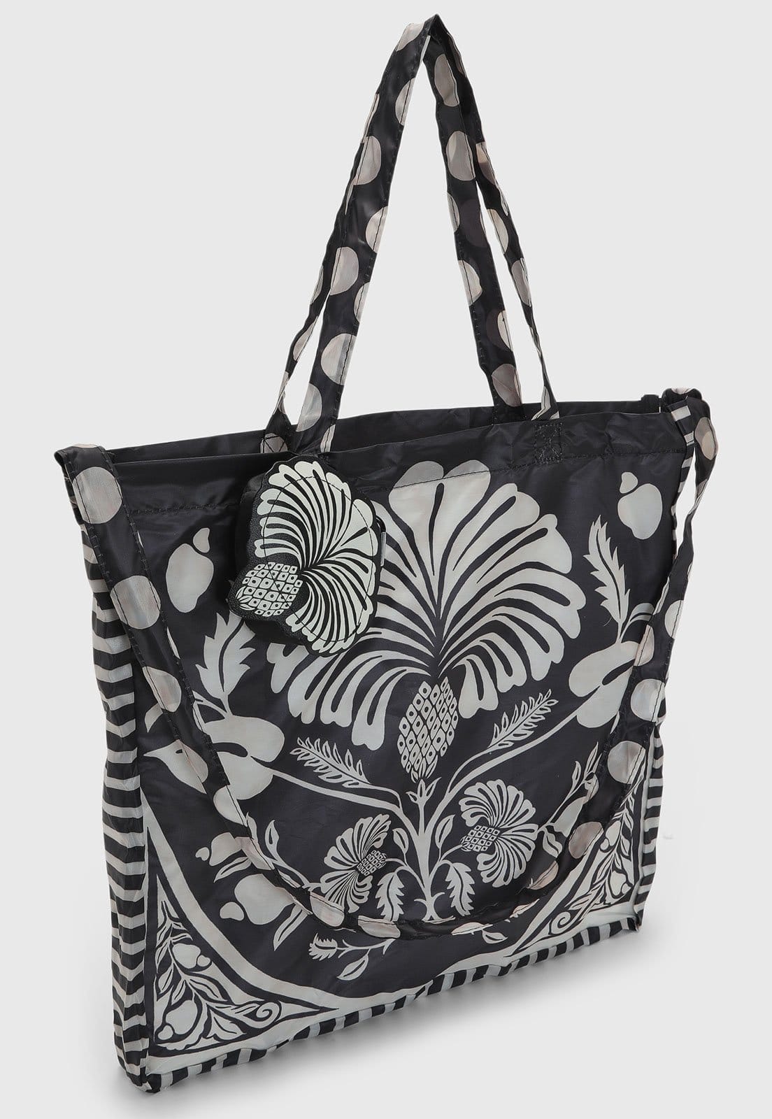 Vista 2 Bolsa Feminina Farm Me Leva Sintra Preta FARM preto