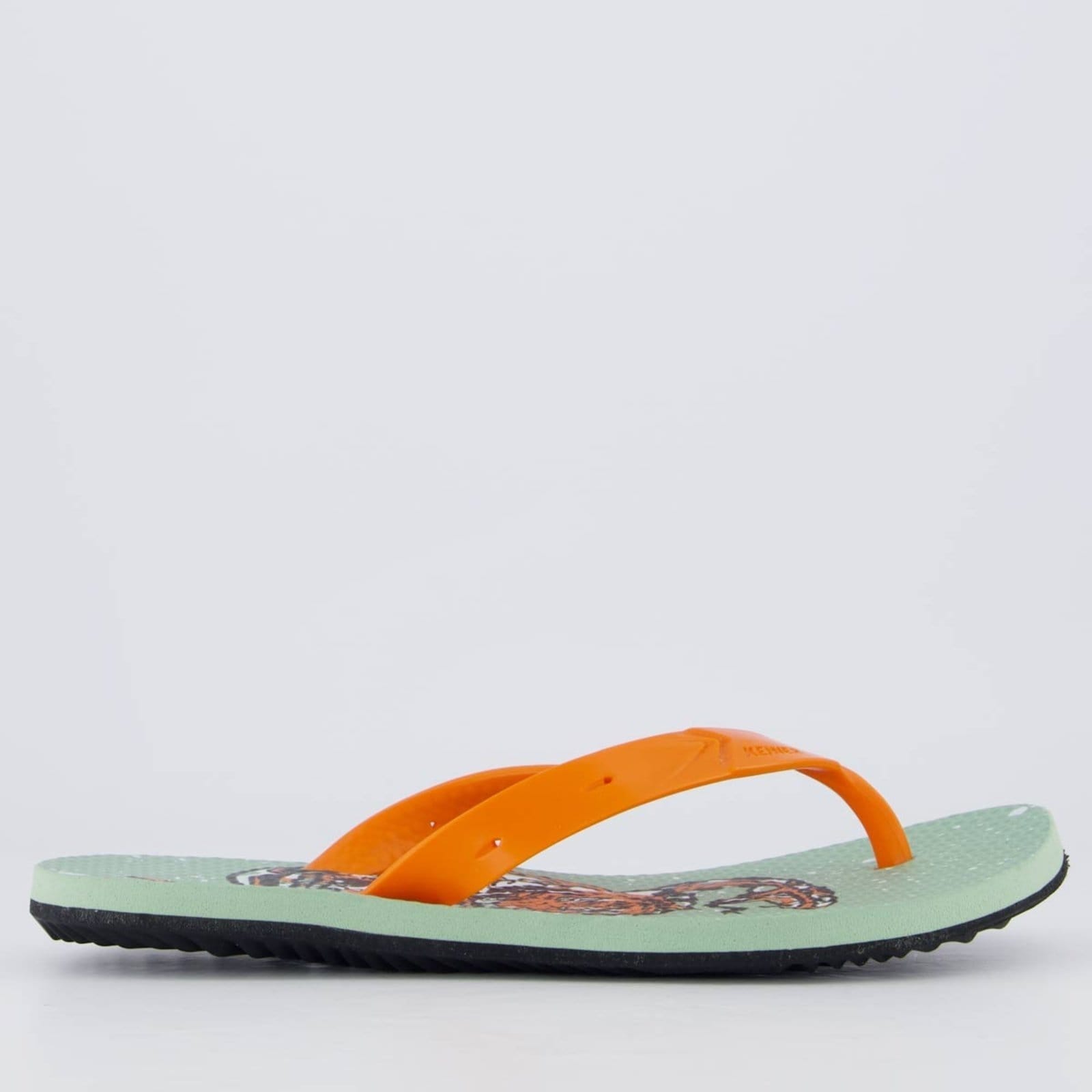 Vista 2 Chinelo Kenner Summer Old School Kenner verde