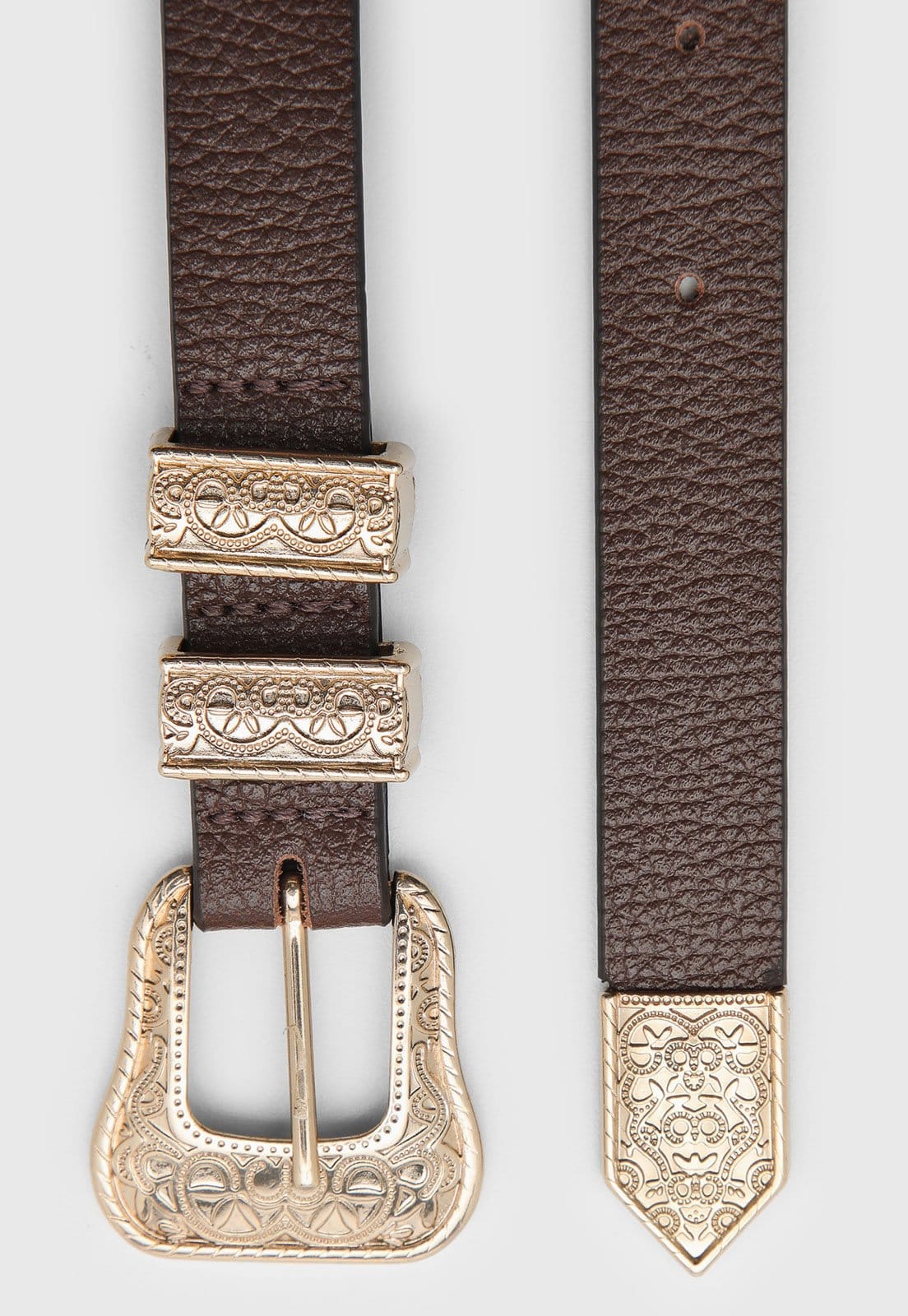 Vista 2 Cinto Feminino Luiza Barcelos Viena C Luiza Barcelos marrom