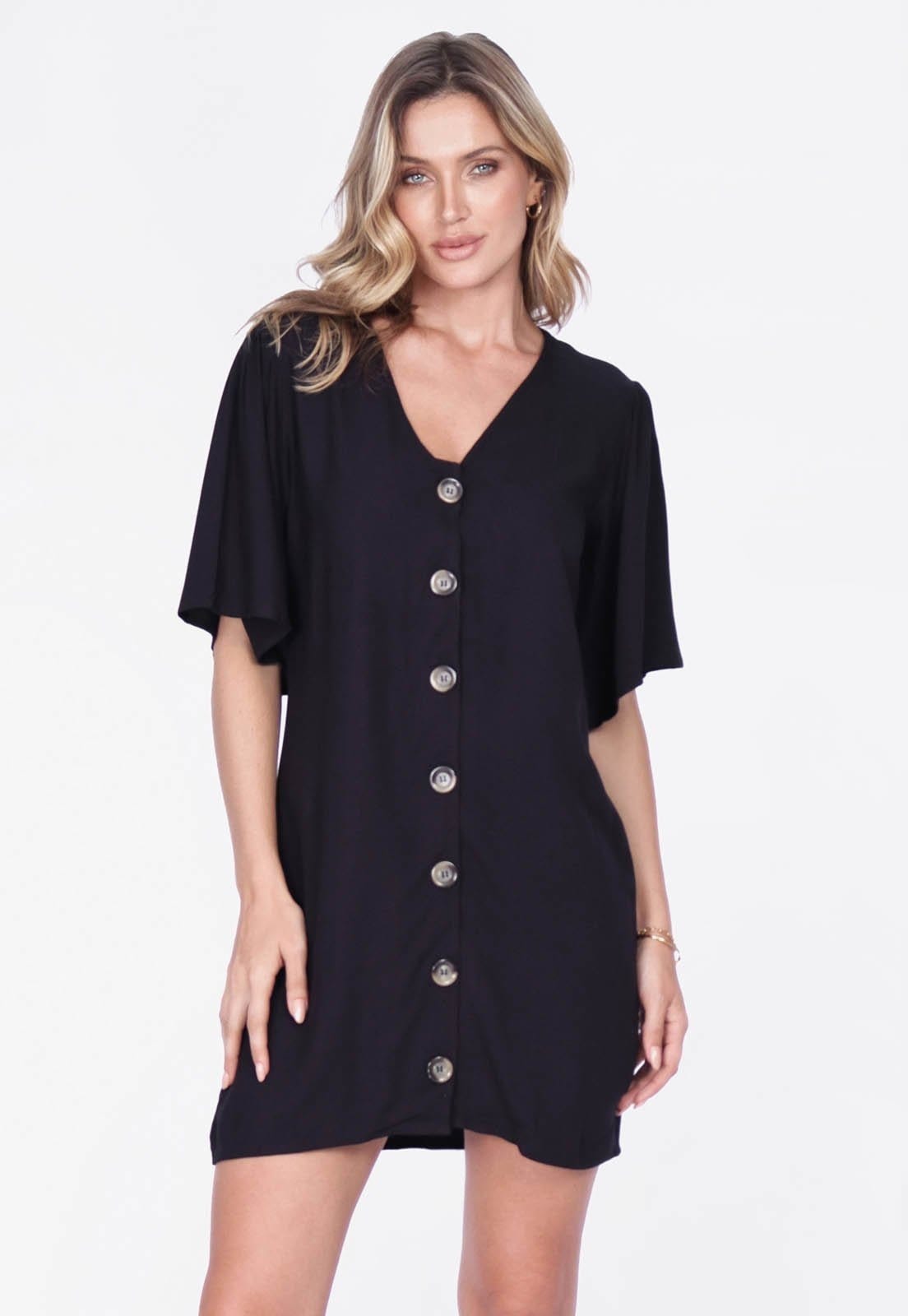 Vestido Amazonia Vital Curto Kurumí Camisa Viscose