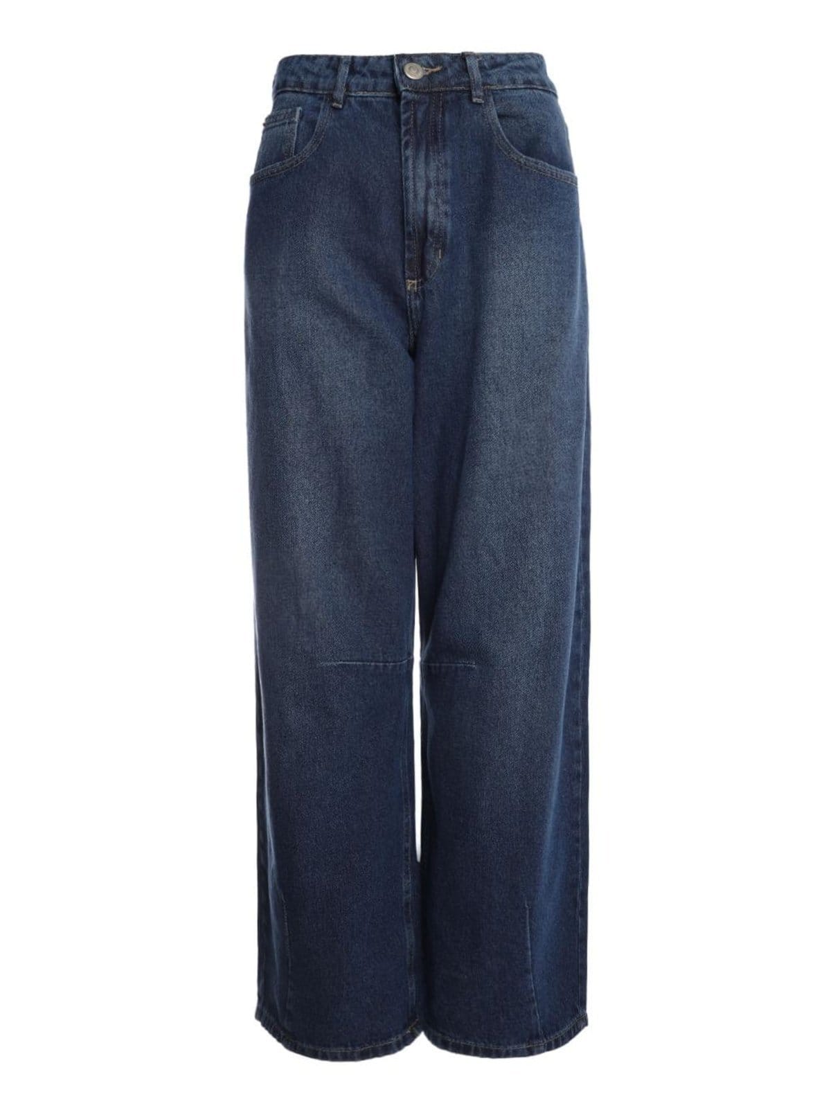 Calça Jeans Baggy Ballon Autentique Feminina AZUL