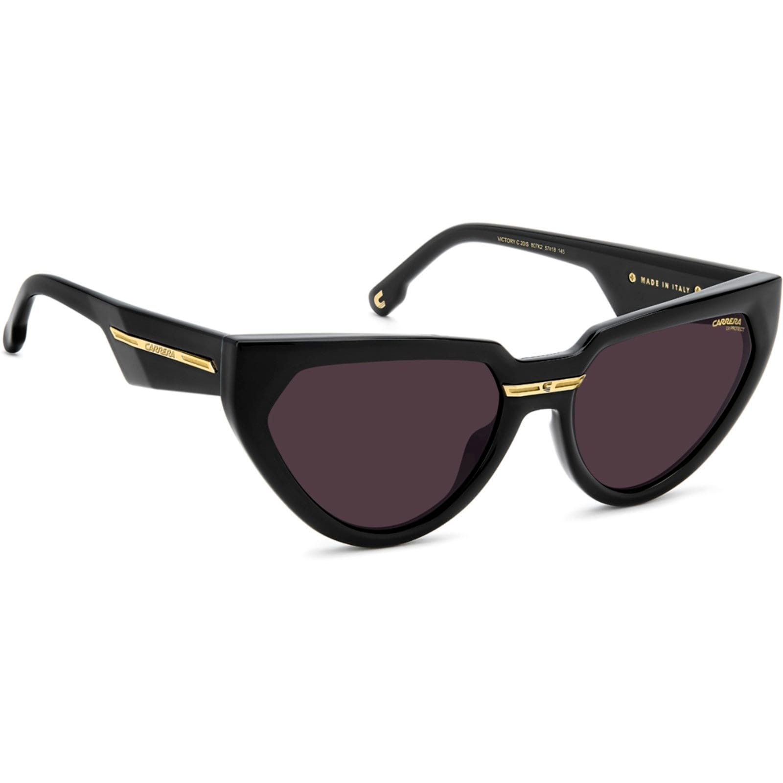 Vista 2 Óculos de Sol Carrera Victory C20S 807 57K2 Feminino Carrera preto