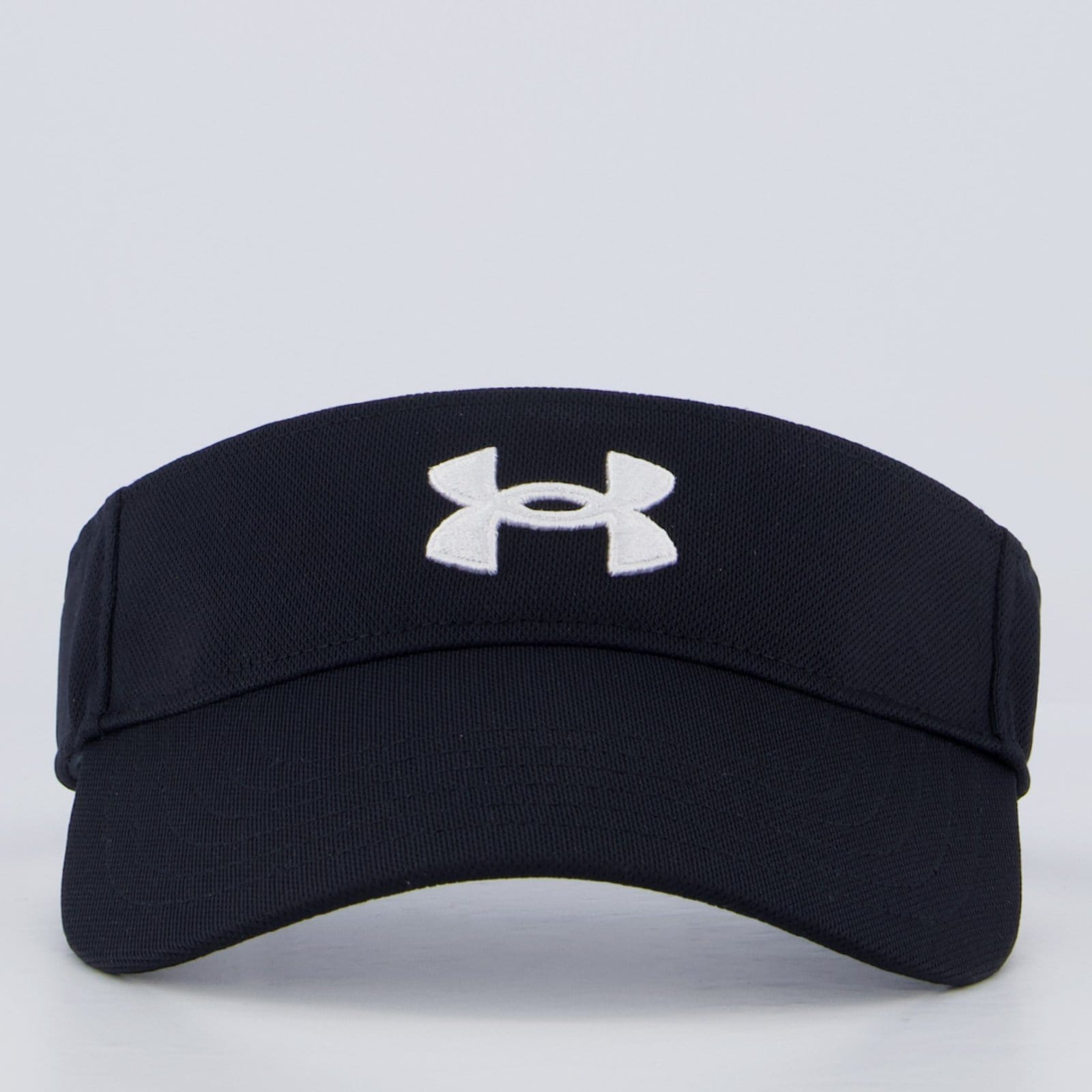 Vista 2 Viseira Under Armour Blitzing Preta e Branca Feminina Under Armour preto