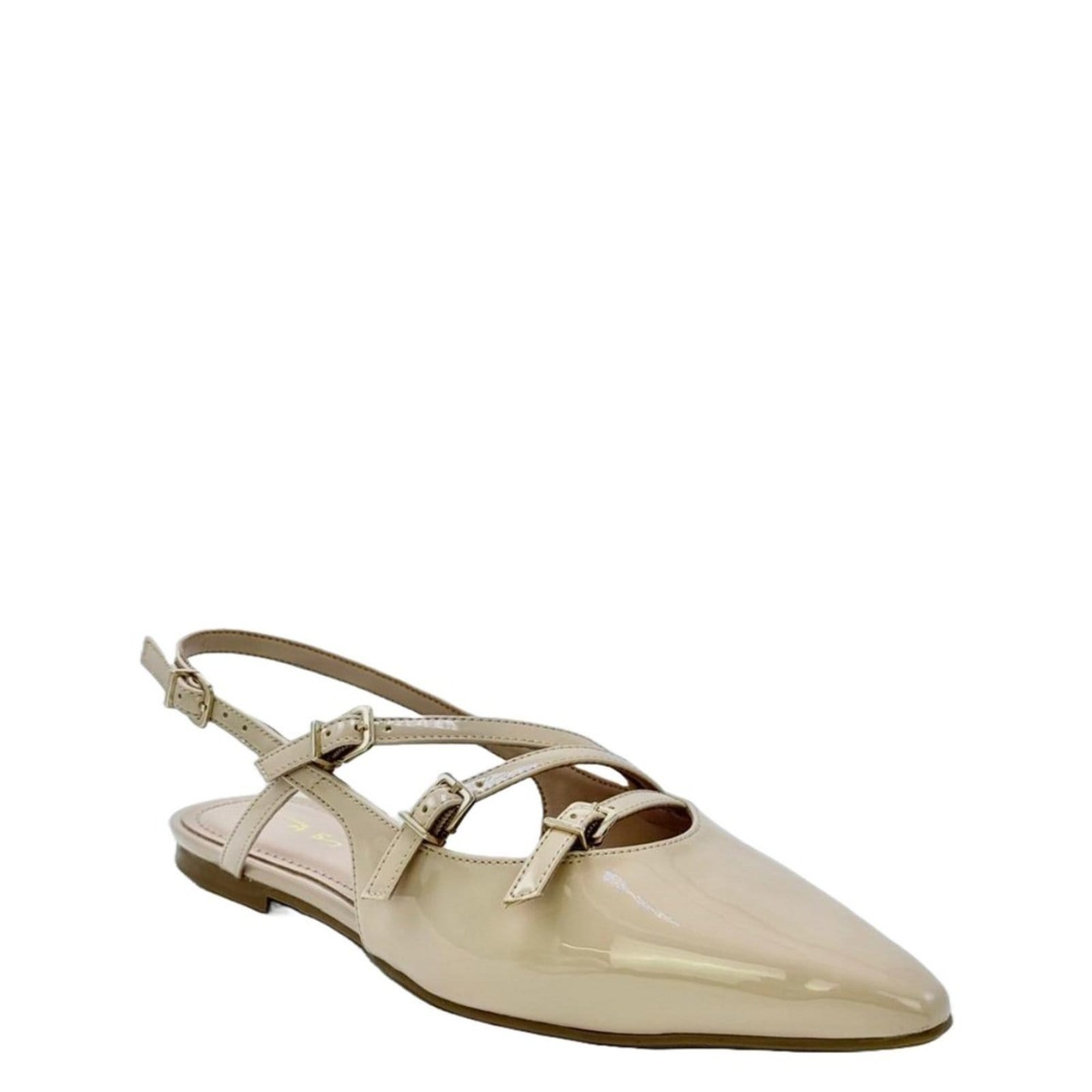 Vista 2 Sapatilha Slingback Tabita 12654630 Creme Tabita unico