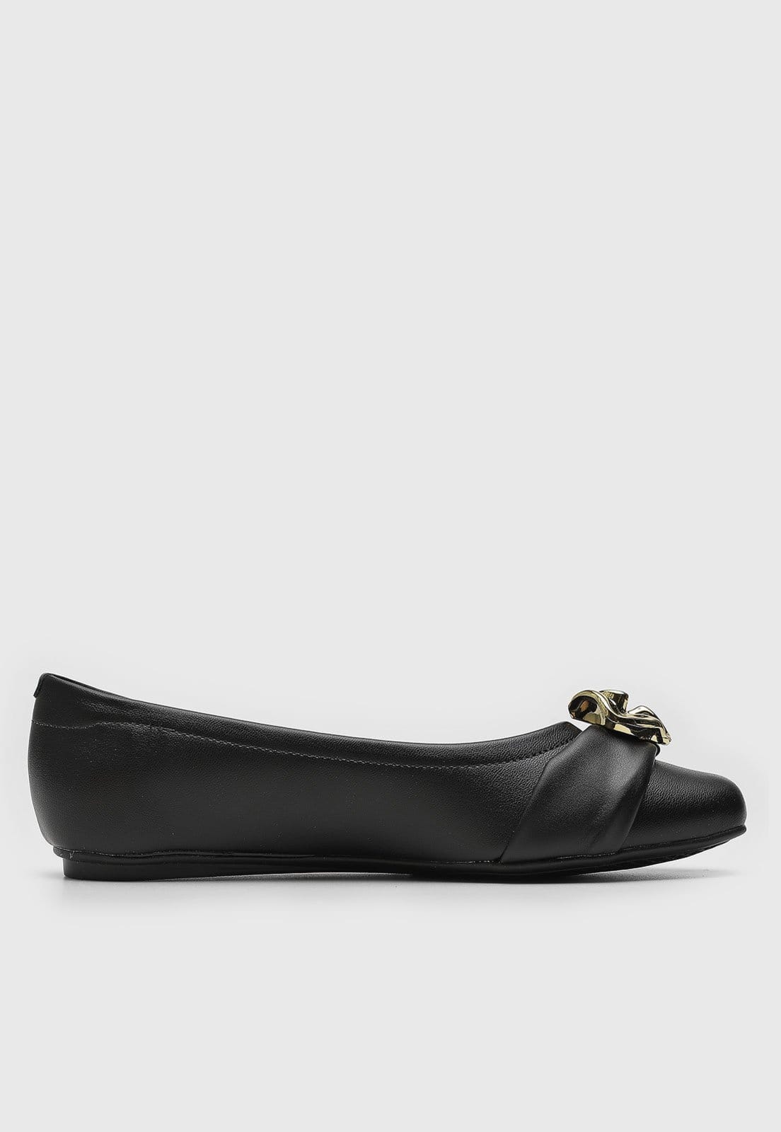 Vista 2 Sapatilha Feminina Beira Rio Corrente Preta BEIRA RIO preto