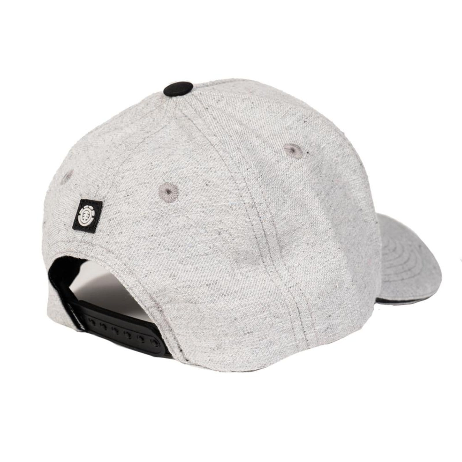 Vista 2 Boné Element Aba Curva Logo Classic SM25 Mescla Element cinza