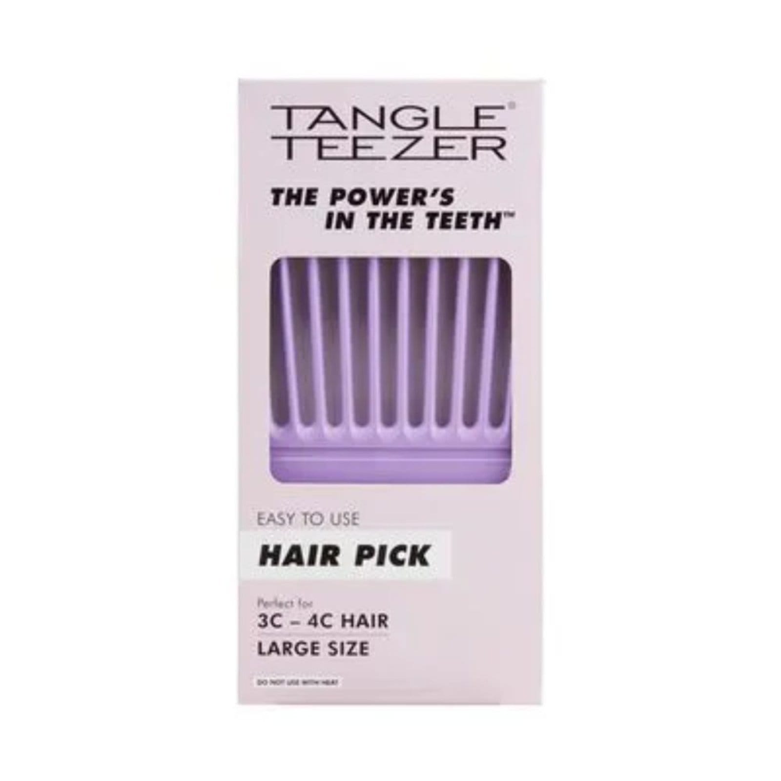 Tangle Teezer Pente Garfo Para Finalizar Combs Hair Pick Lilás