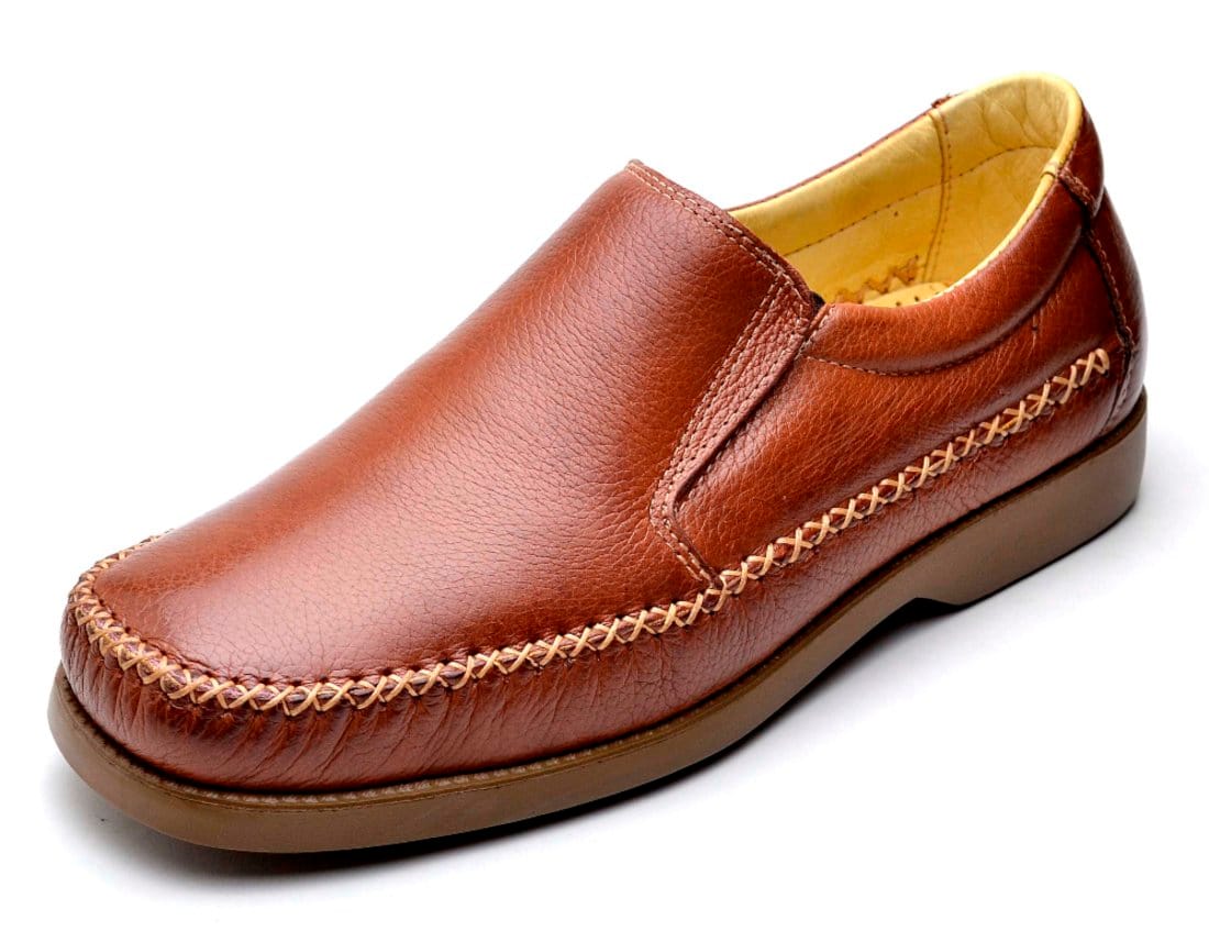 Vista principal Sapato Casual Clube do Sapato de Franca Volare Whisky Clube do Sapato de Franca caramelo