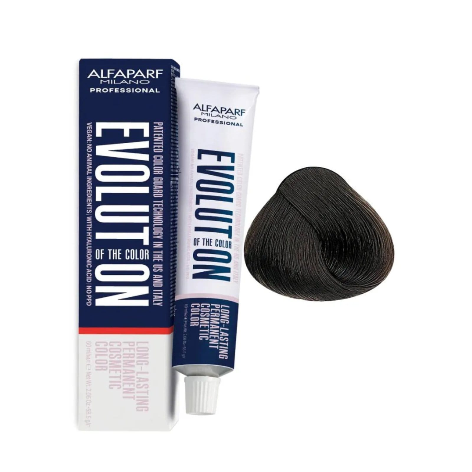 Vista principal Coloração Alfaparf Milano Evolution Of The Color 5 Castanho Claro Alfaparf incolor