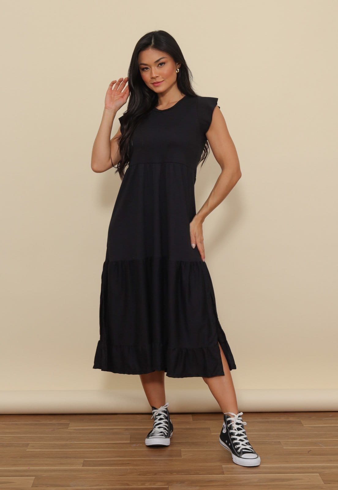 Vestido Aura Midi Núbia