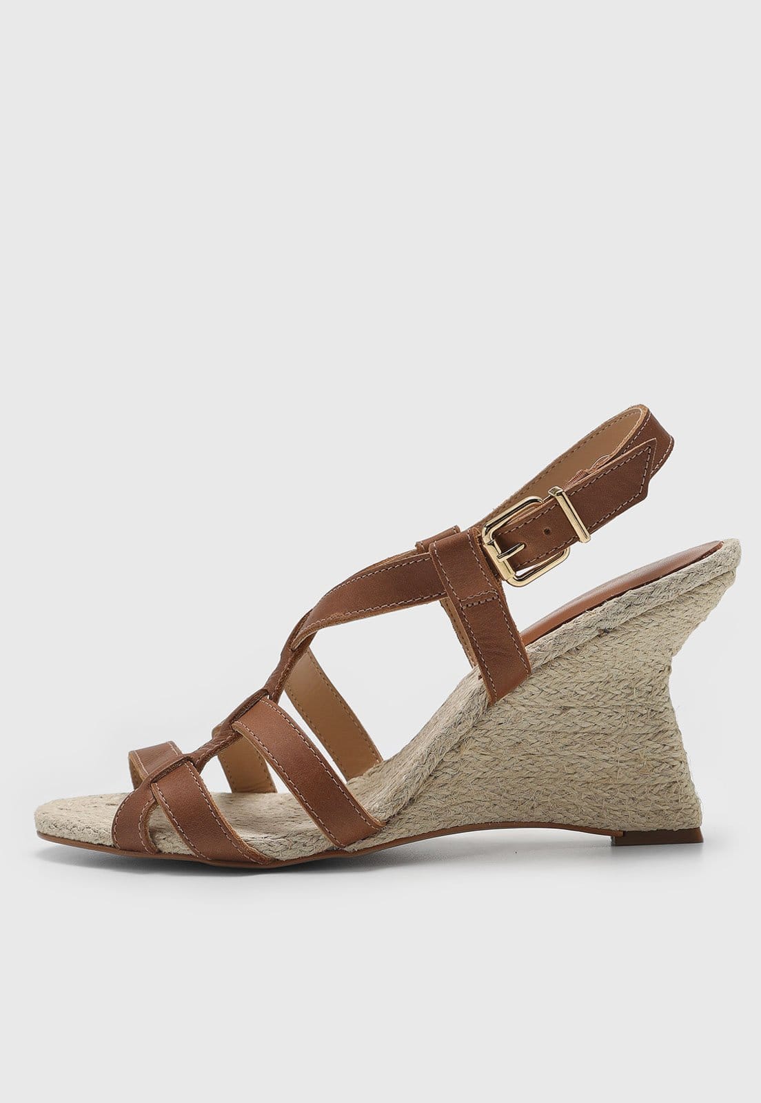 Sandália Feminina Luiza Barcelos Salto Anabela