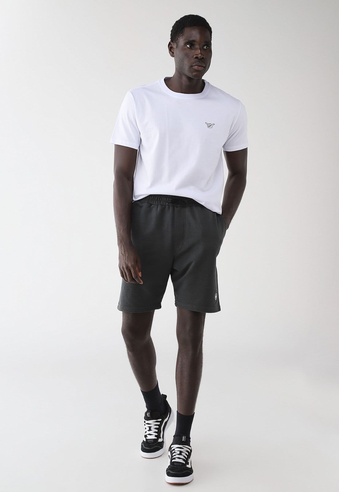 Vista 2 Bermuda Masculina Hang Loose Mol Zip Hang Loose bege