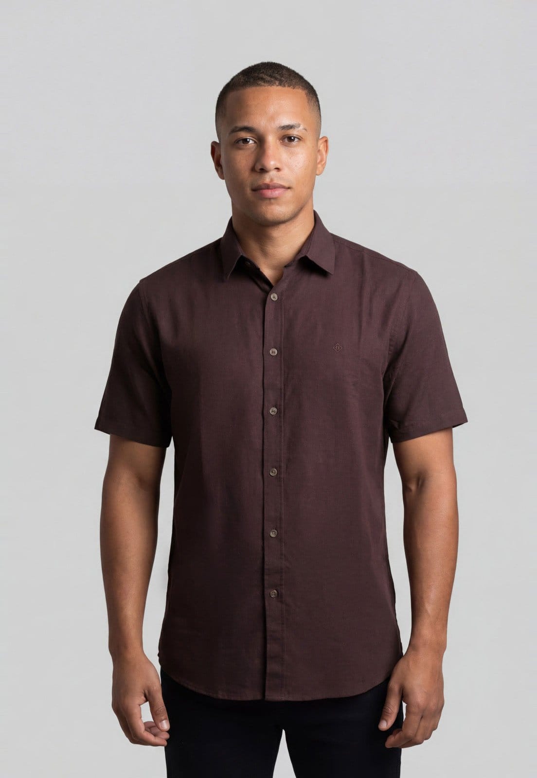 Camisa Masculina Forum Manga Curta