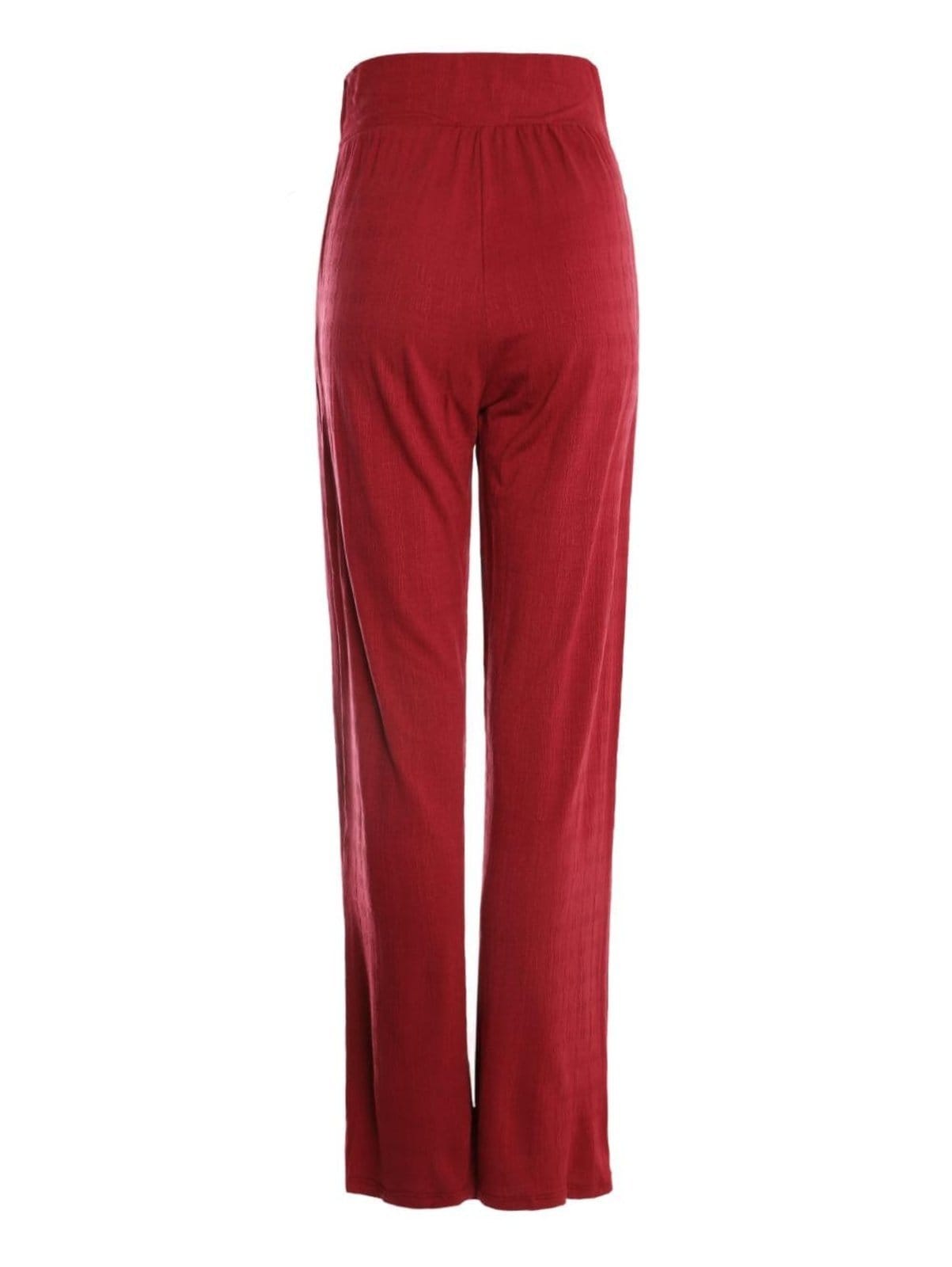 Vista 2 Calça Malha Wide Leg Autentique Feminina VINHO Autentique roxo