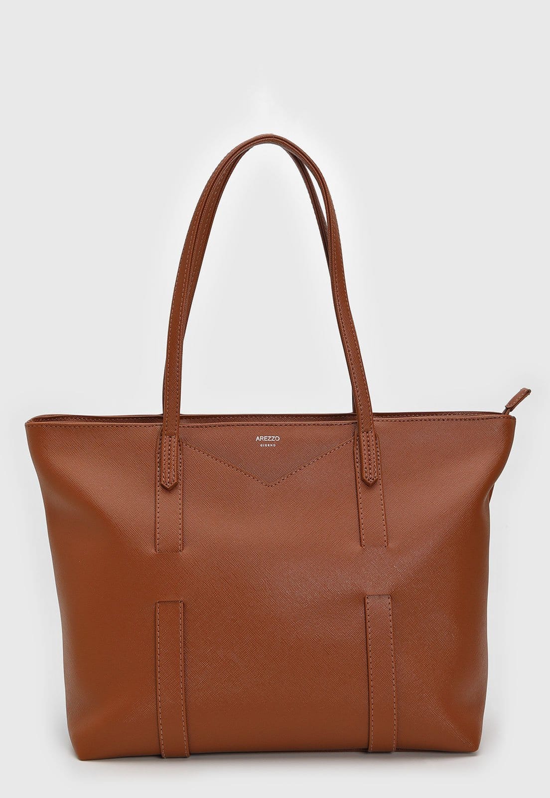 Vista principal Bolsa Feminina Arezzo Soul Grande Arezzo caramelo