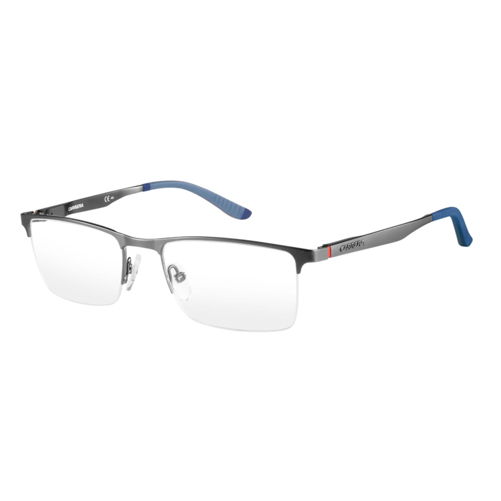 Vista 2 Óculos de Grau Carrera Masculino Ca8810 54-Cinza Carrera incolor grau