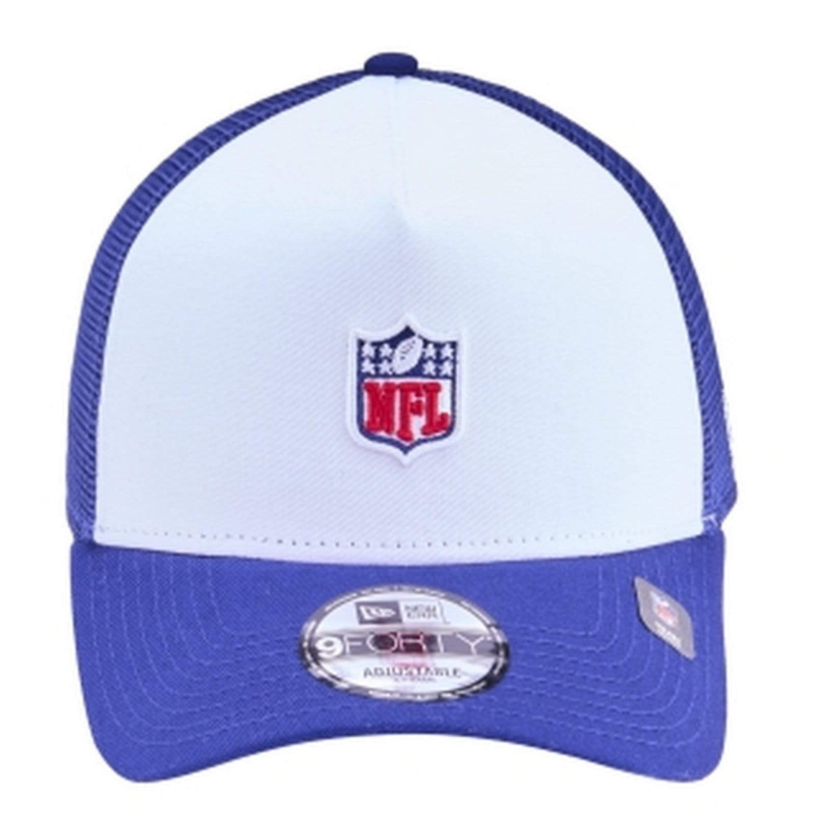 Vista 2 Boné New Era 9FORTY A-Frame Trucker NFL Game São Paulo 2025 new era branco