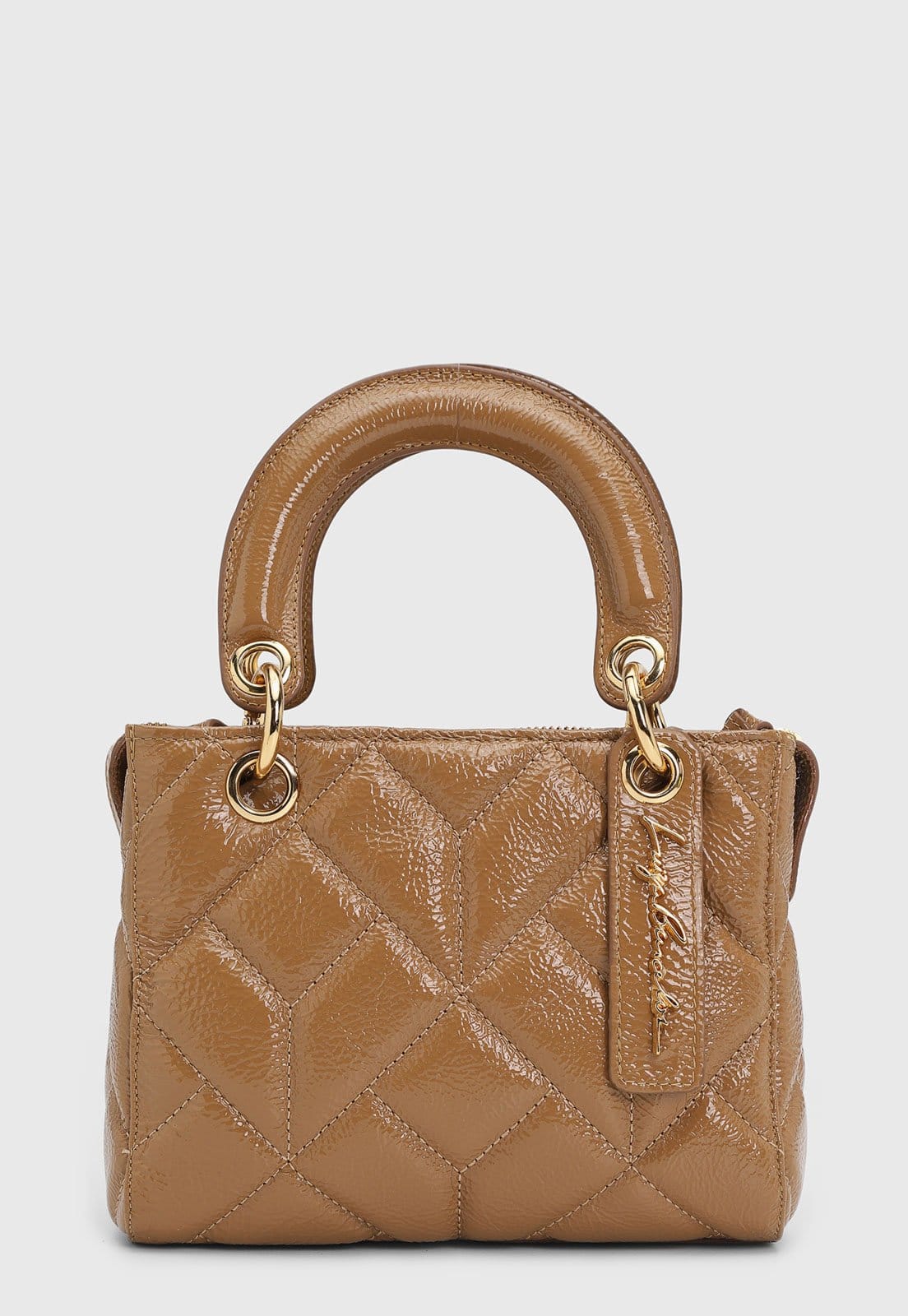 Vista principal Bolsa Feminina Luiza Barcelos Viena Luiza Barcelos caramelo