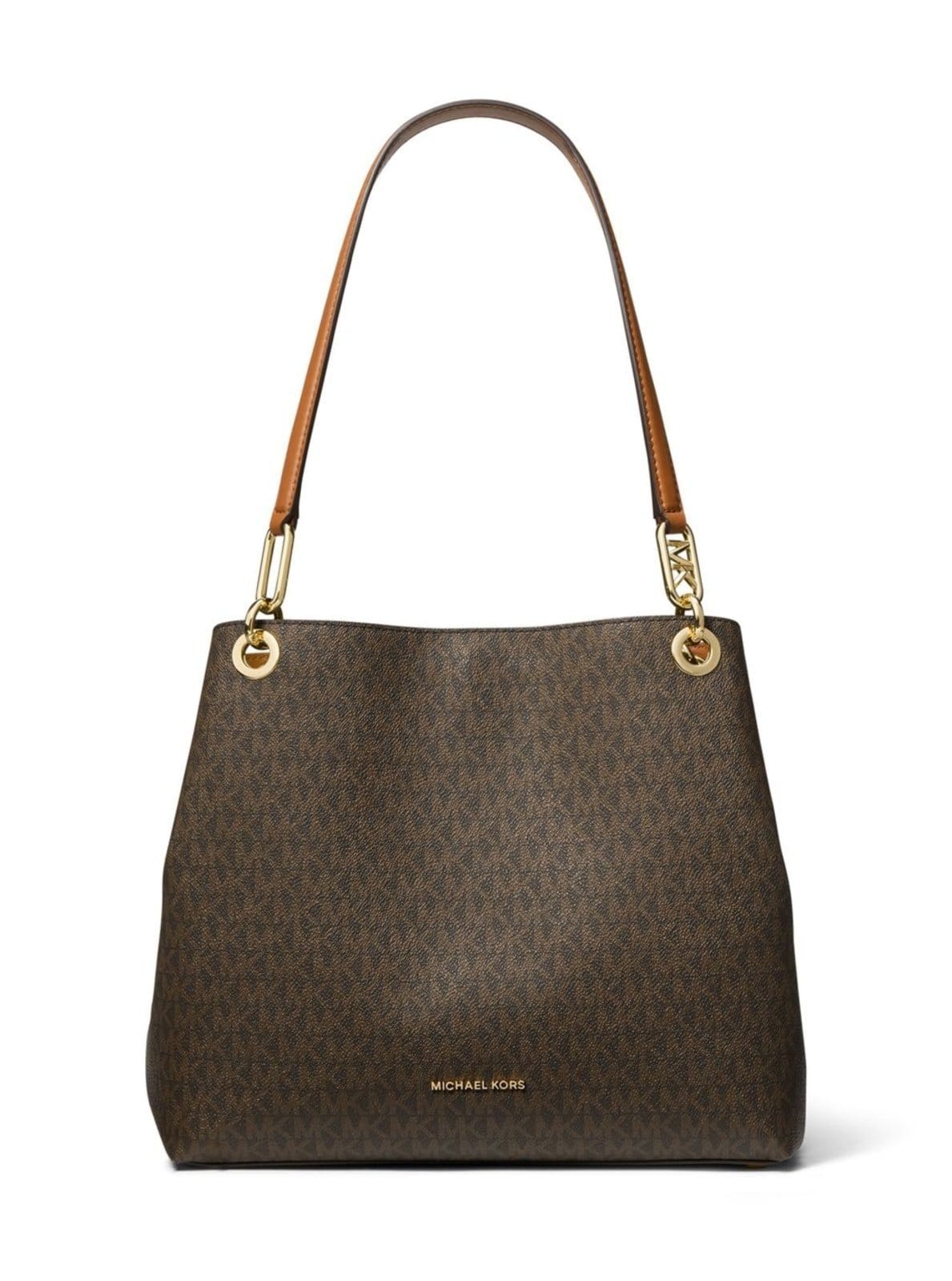 Vista principal Bolsa Tote Kensington Logo Grande 30F3g8kt7b252 Michael Kors marrom
