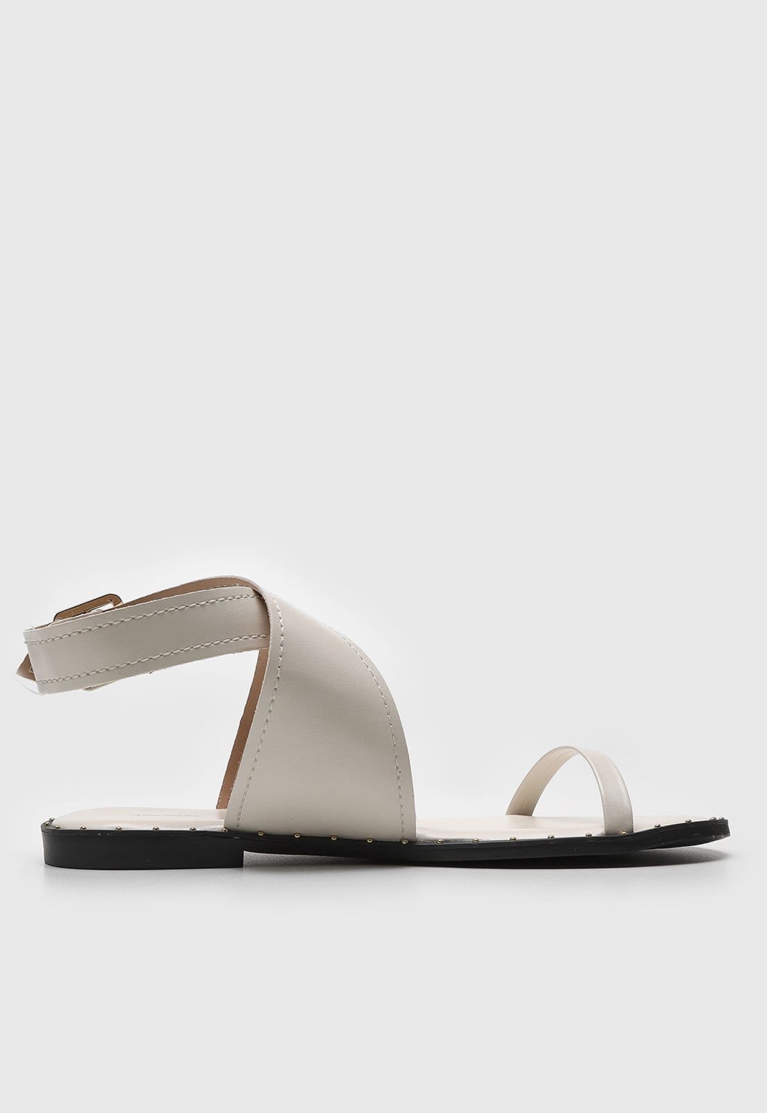 Vista principal Rasteira Via Mia Transpassada Off-White Via Mia off-white white