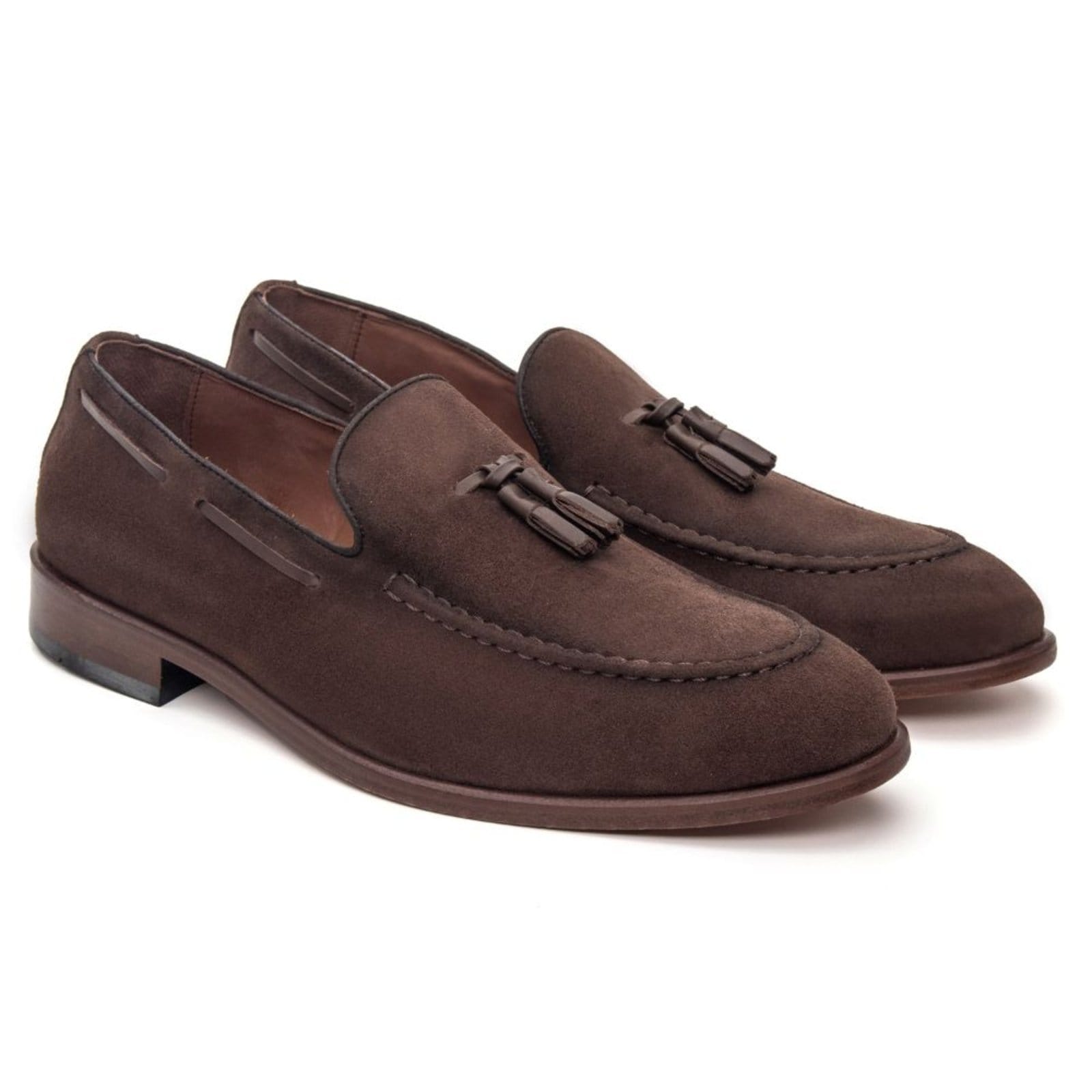Vista 2 Mocassim Casual Jacometti Bergamo Terra Jacometti castanho