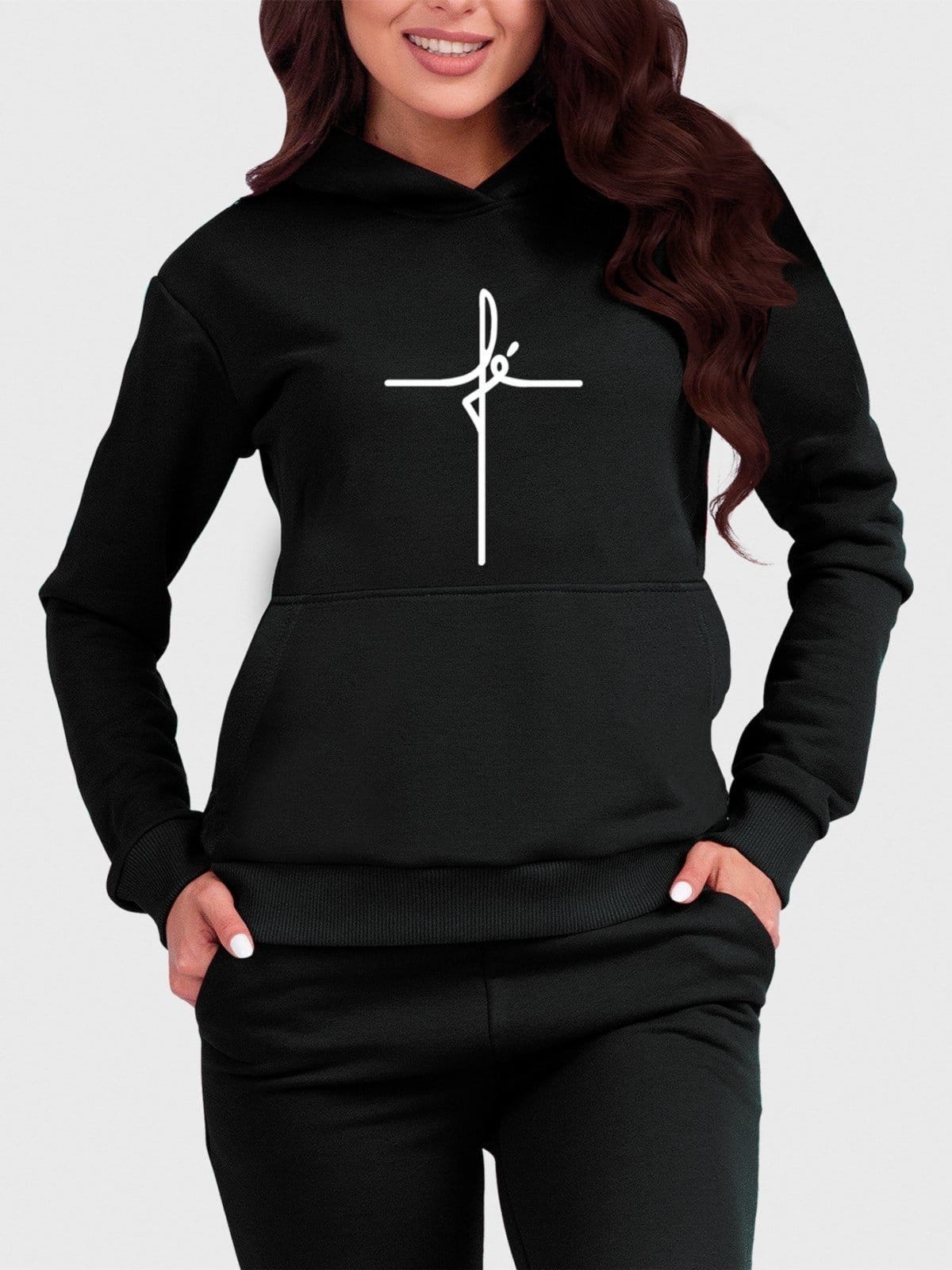 Blusa de Frio Moletom Feminino Canguru Fé Benellys