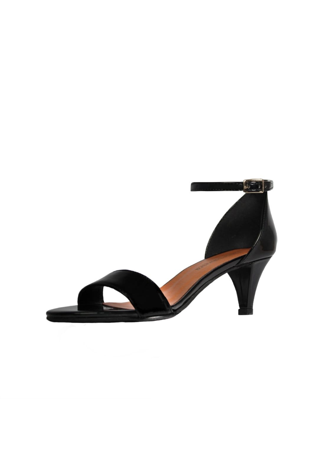 Sandália Salto Baixo Fino Luiza Sobreira Verniz Mod. 4065