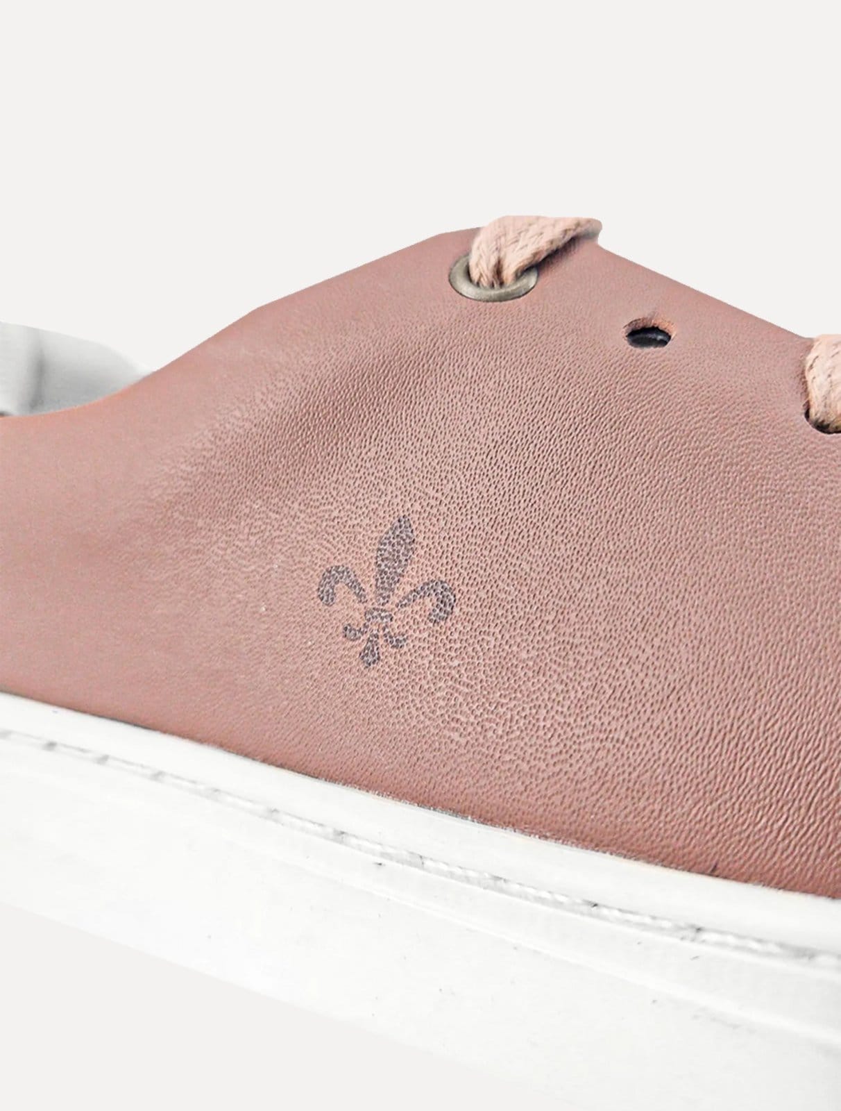 Vista 2 Tênis Dudalina Masculino Couro Casual Logo Claro Dudalina marrom