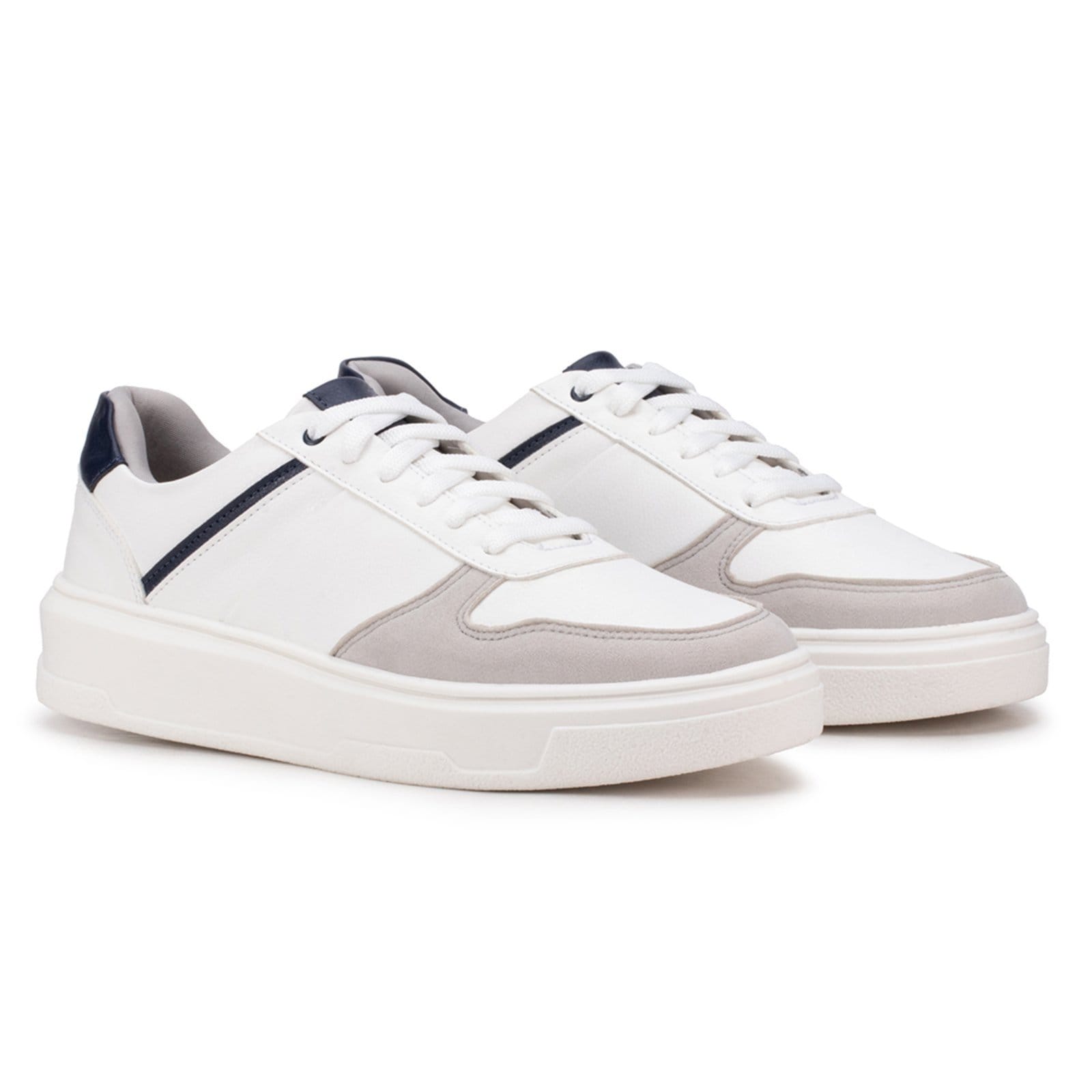 Tênis Sapatenis Masculino Casual Branco Confortável