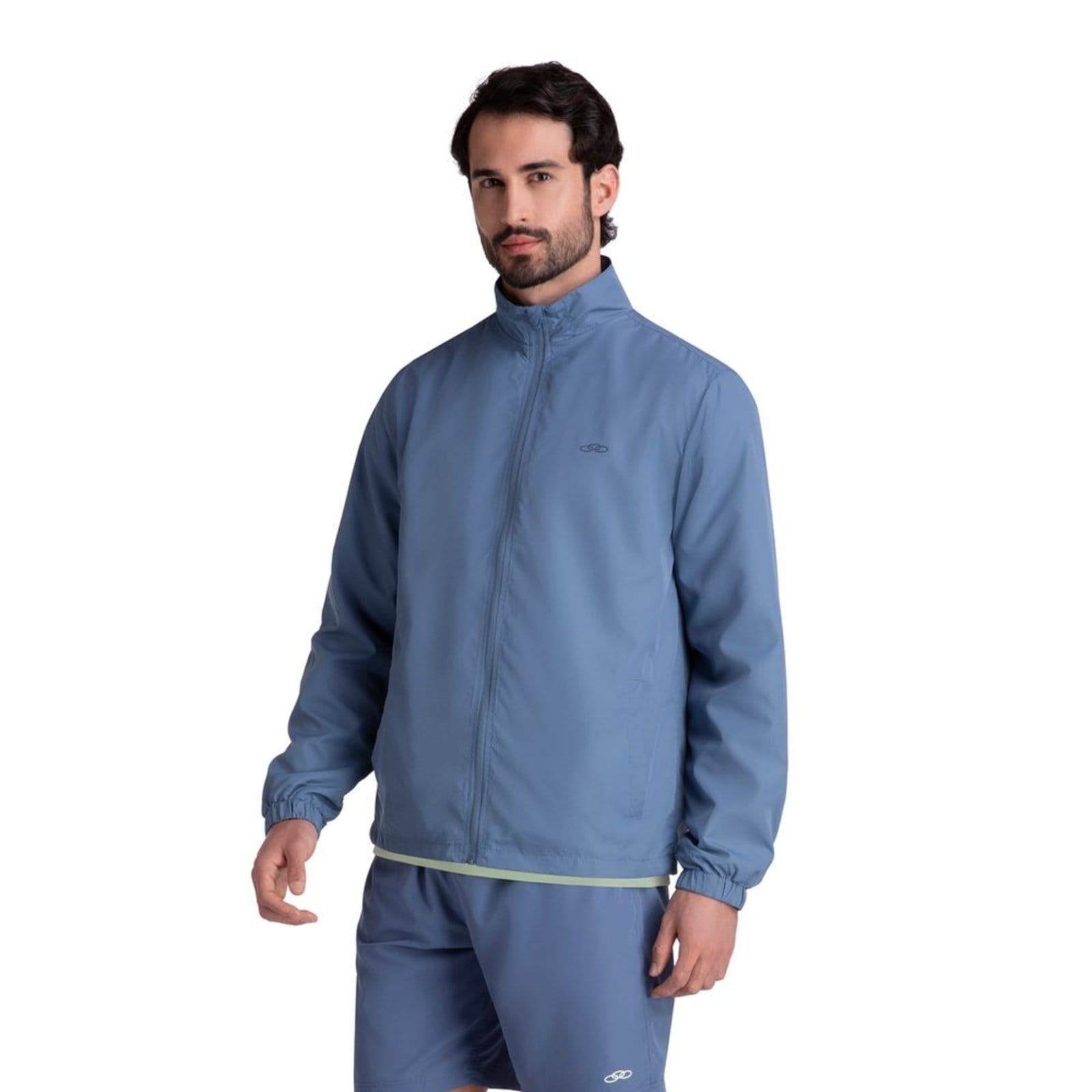 Vista 2 Jaqueta Corta Vento Essential Olympikus Masculina M OLYMPIKUS azul