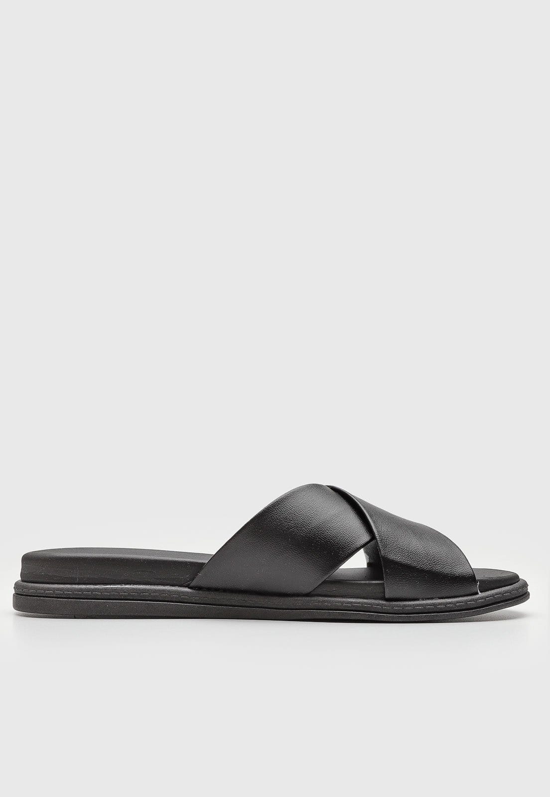 Vista 2 Rasteira Beira Rio Transpasse Preta BEIRA RIO preto