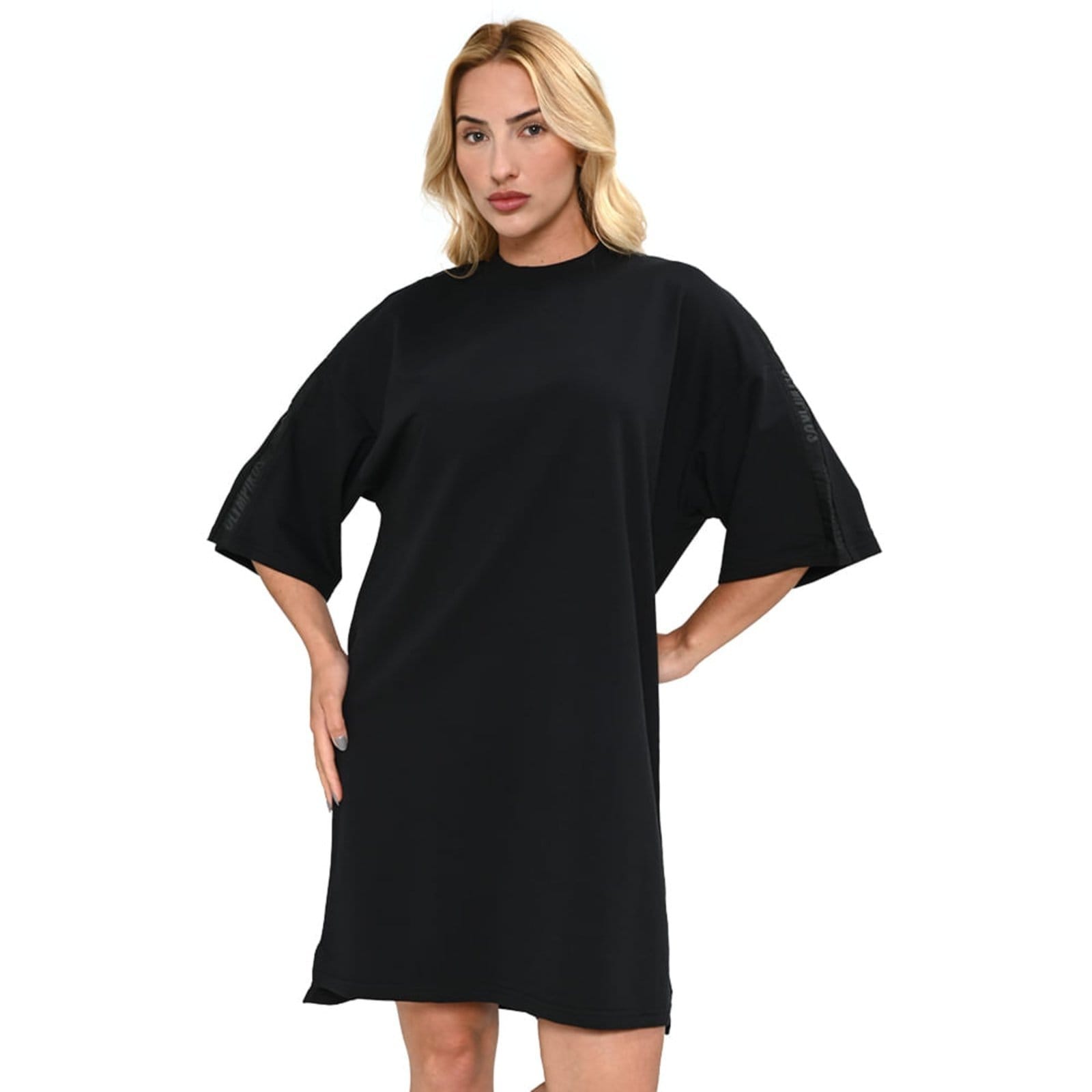 Vista principal Vestido Comfy Tape Olympikus Feminino GG OLYMPIKUS preto