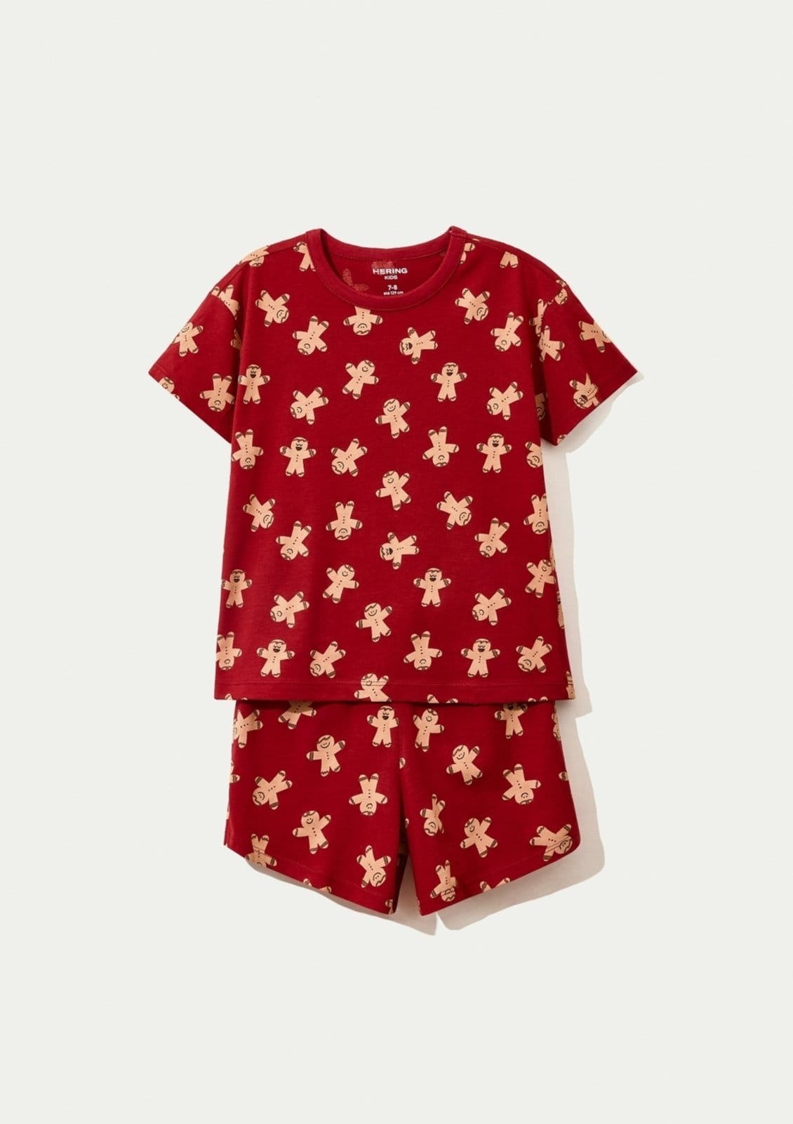 Vista 2 Pijama Unissex Estampado Hering Hering Kids vermelho