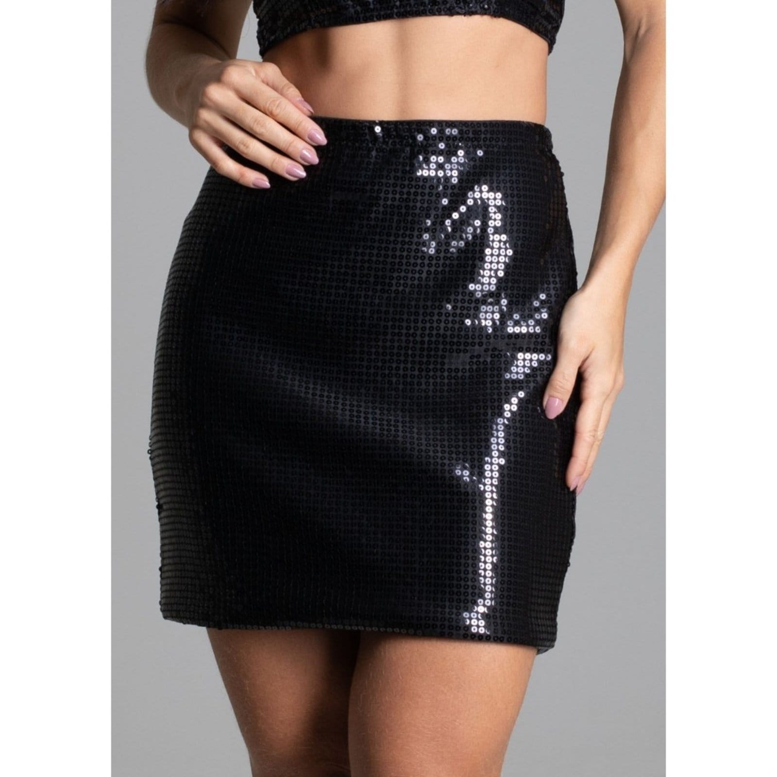 Sawary Fashion Saia Paetê Lisa