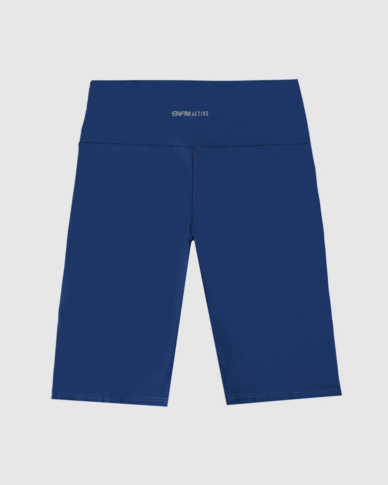 Vista 2 Bermuda Feminina Ciclista Plus Size Malha Com Proteção UV50+ Enfim azul