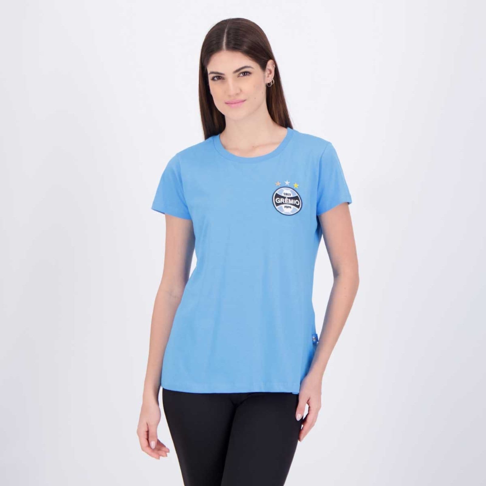 Camiseta Grêmio Básica Feminina