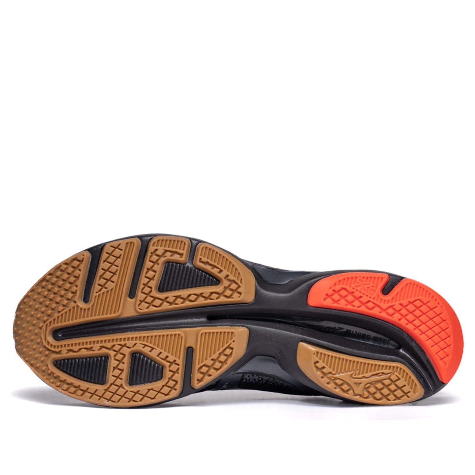 Vista 2 Tênis Masculino Mizuno Wave Endeavor 3 Amortecimento Mizuno preto