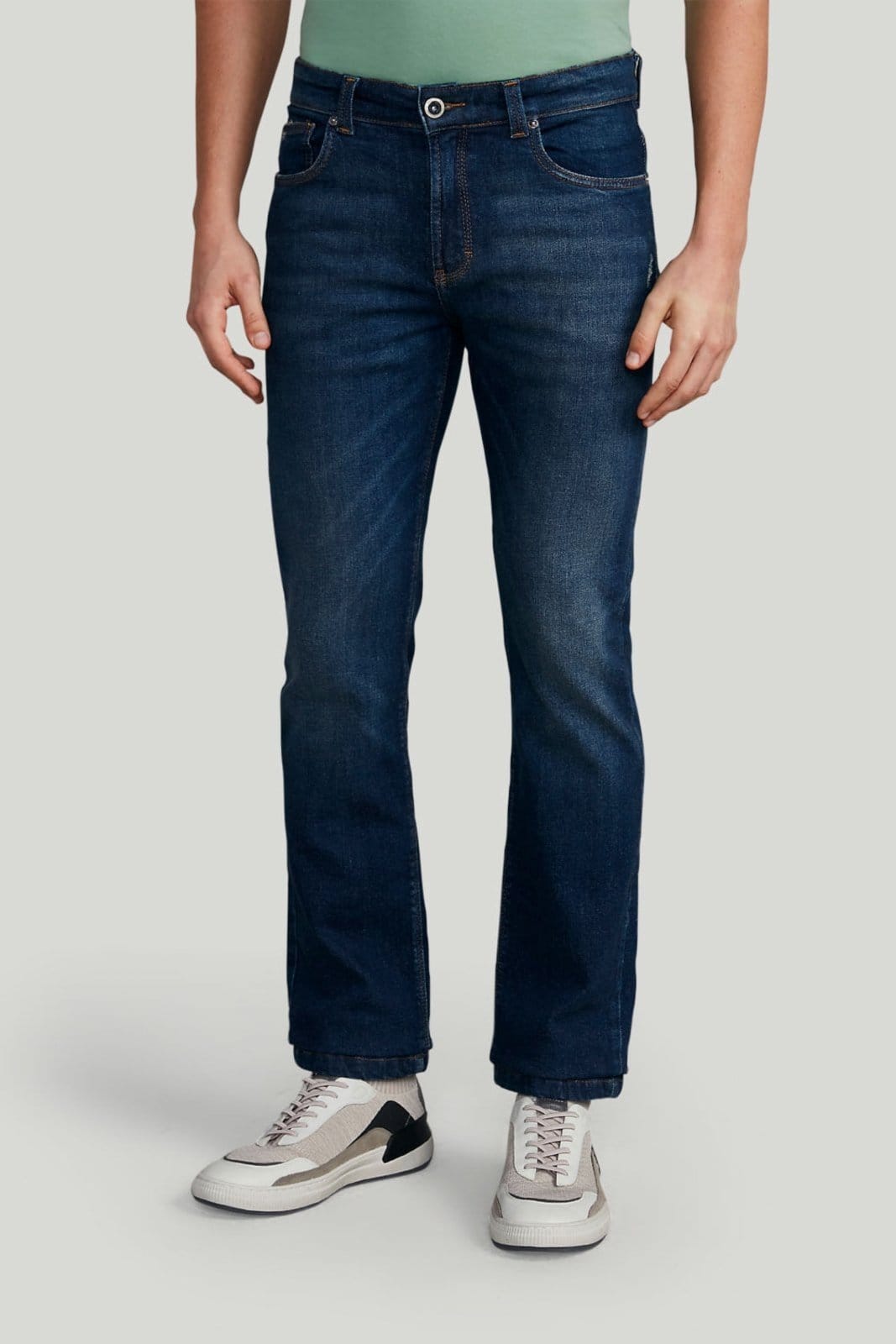 HIGHSTIL Calça Jeans Reta - Lavagem Escura