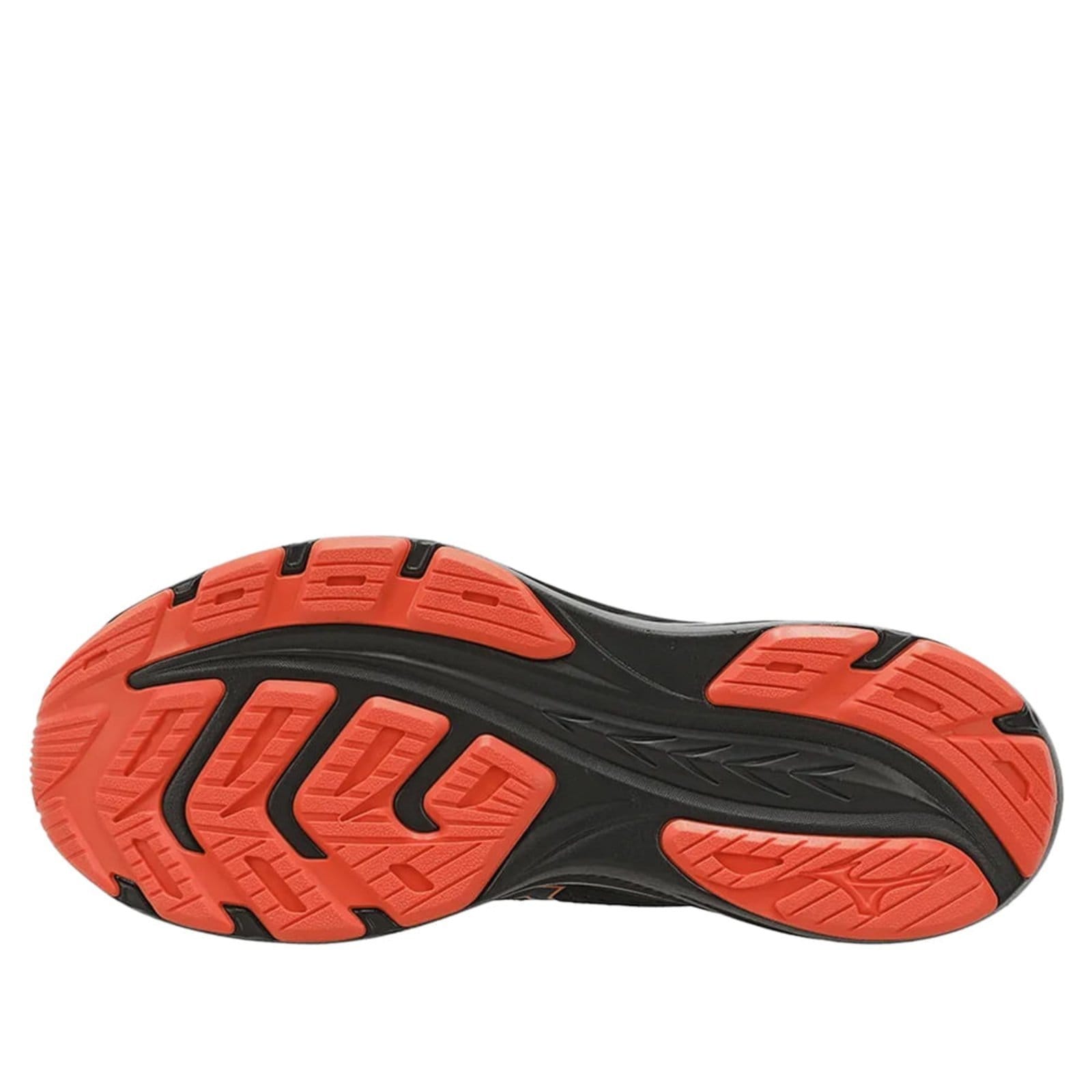 Vista 2 Tênis Masculino Mizuno Sunrise Knit Laranja Mizuno preto