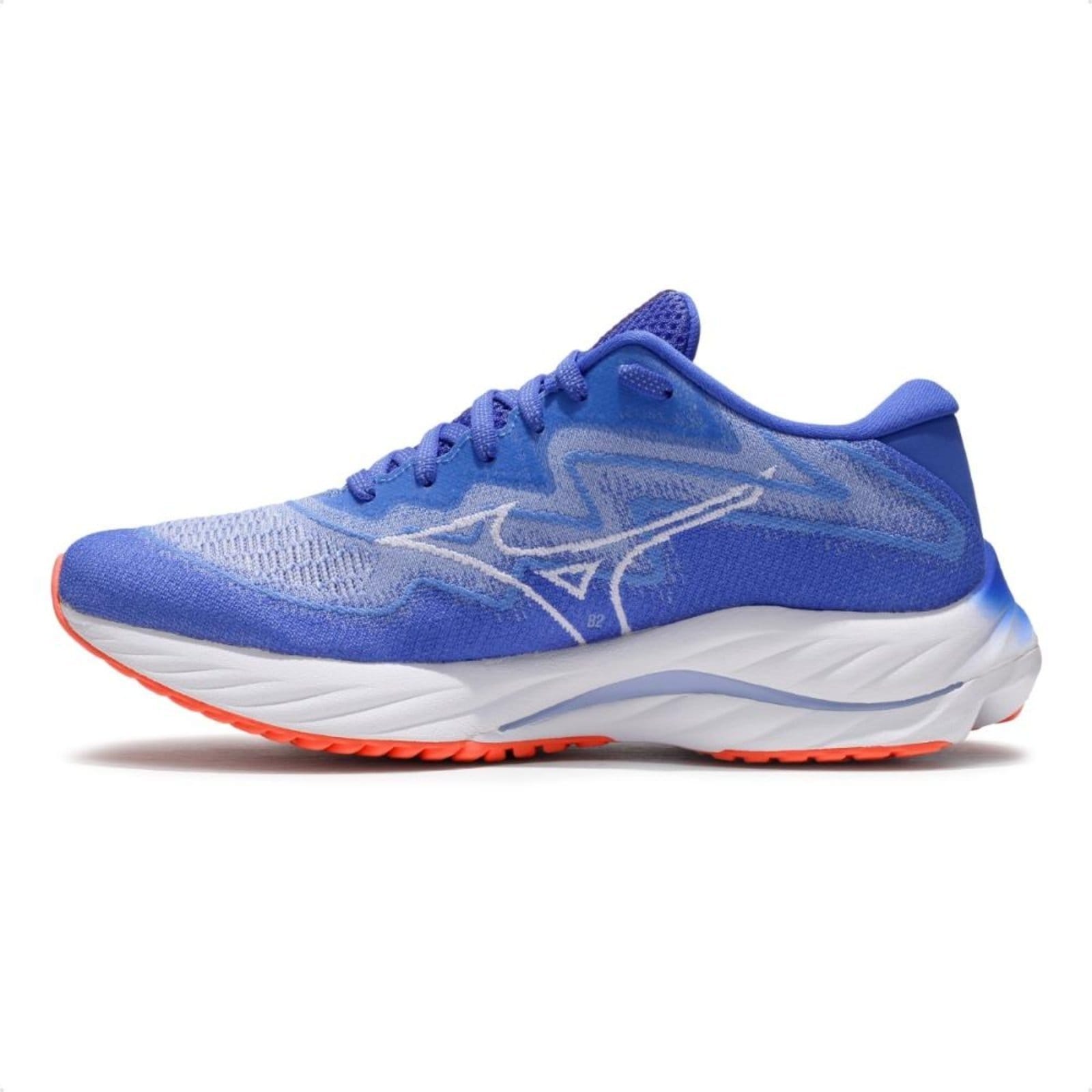 Vista 2 Tênis Mizuno Wave Rider 27 SSW Feminino Mizuno azul