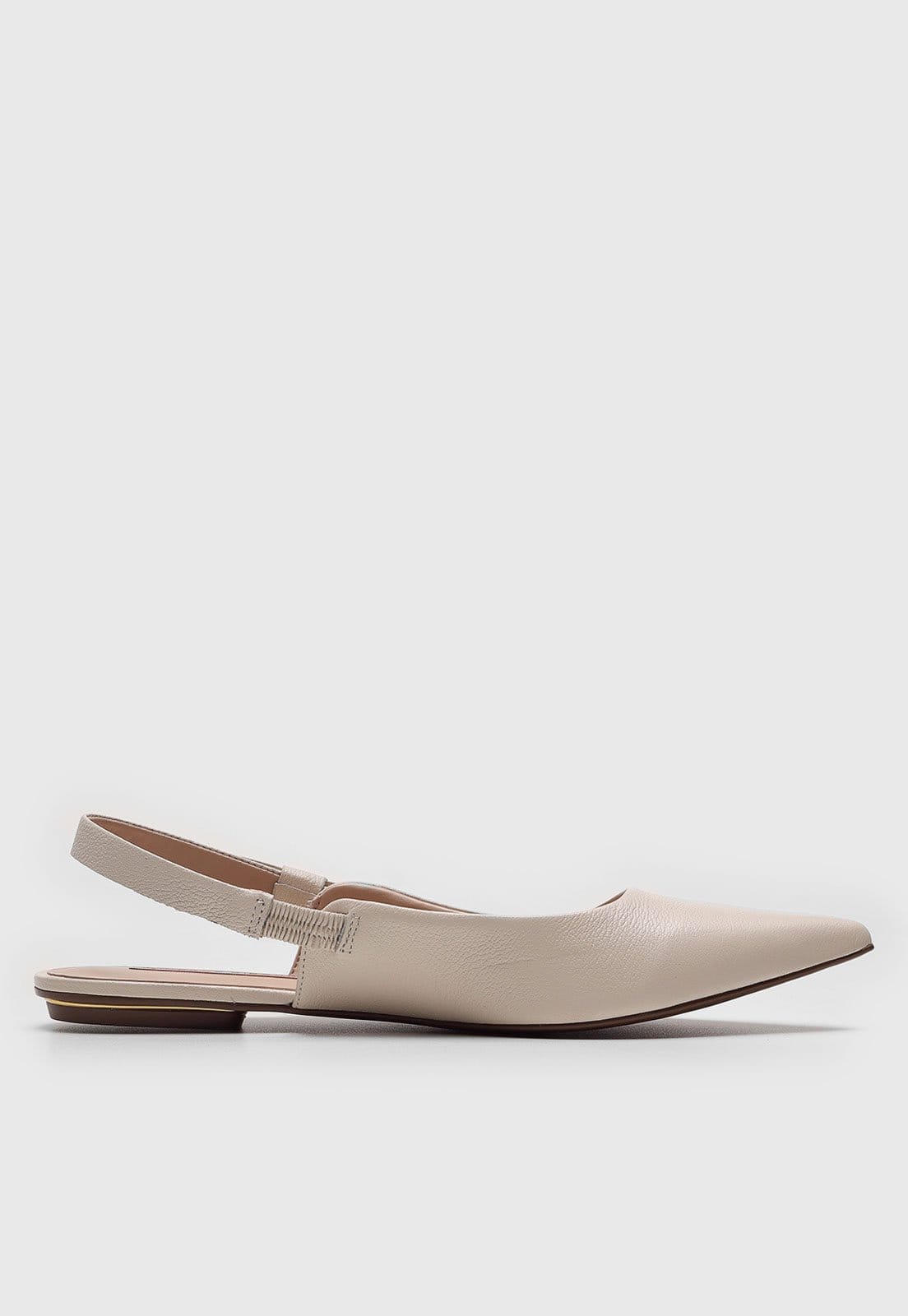 Vista 2 Sapatilha Slingback Jorge Bischoff Lisa Off-White Jorge Bischoff off-white white